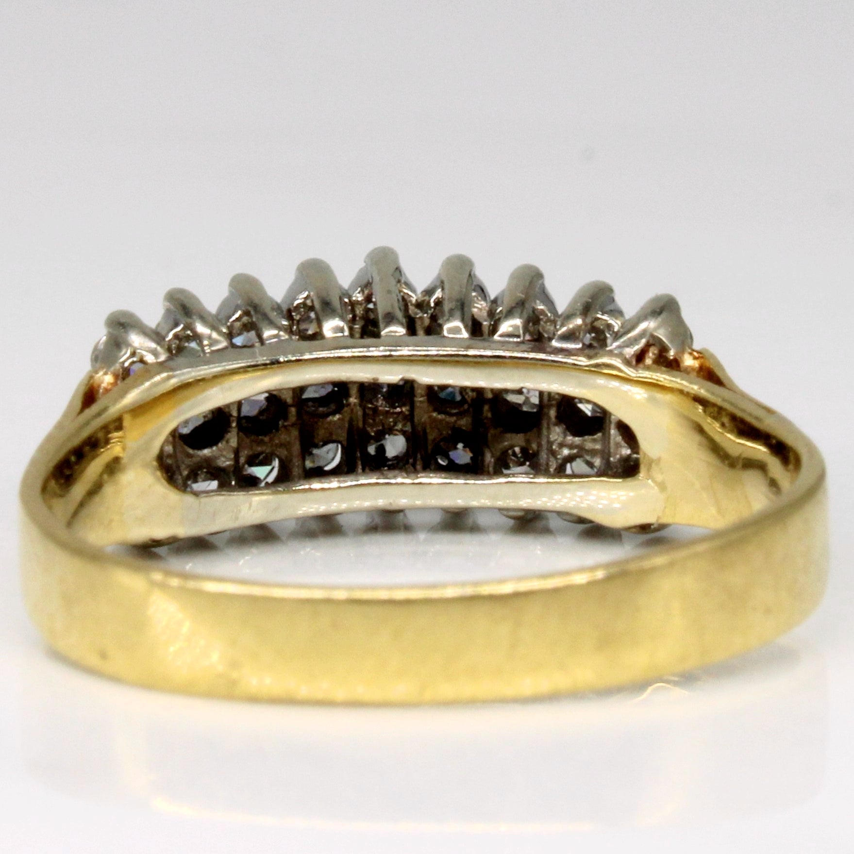 Diamond Cluster Peak Ring | 0.33ctw | SZ 6.5 |