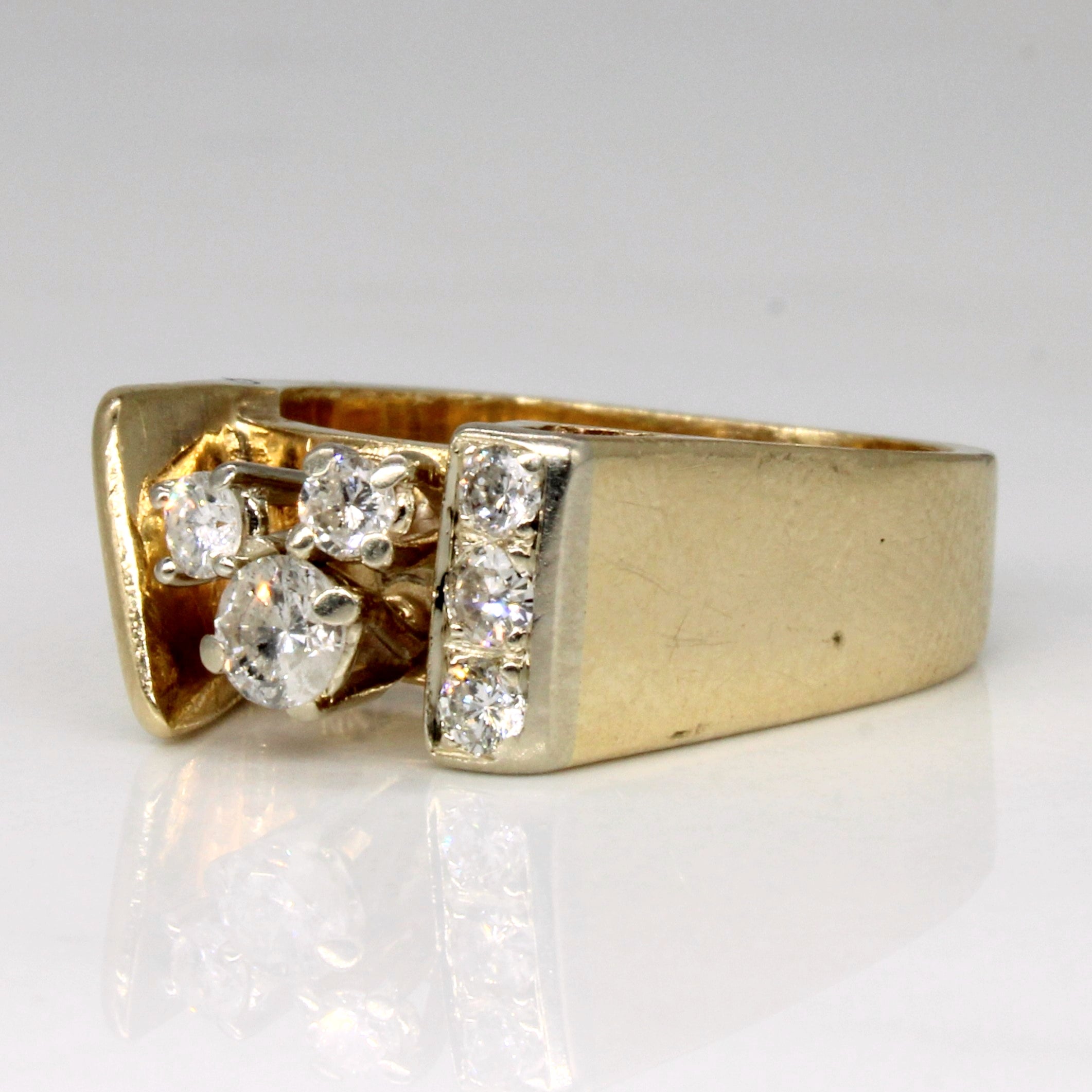 Abstract Diamond Ring | 0.35ctw | SZ 5.25 |