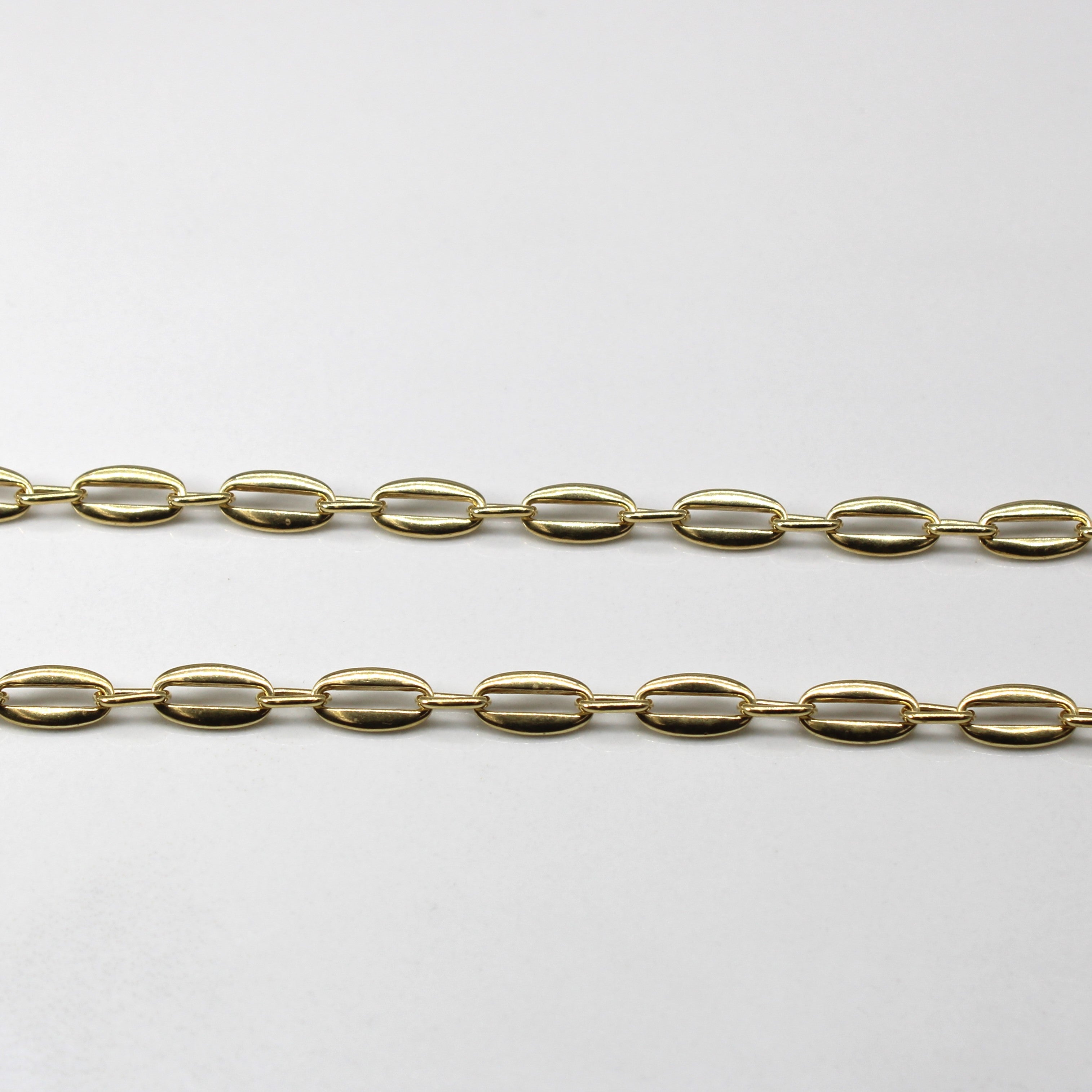 18k Yellow Gold Necklace | 18"|