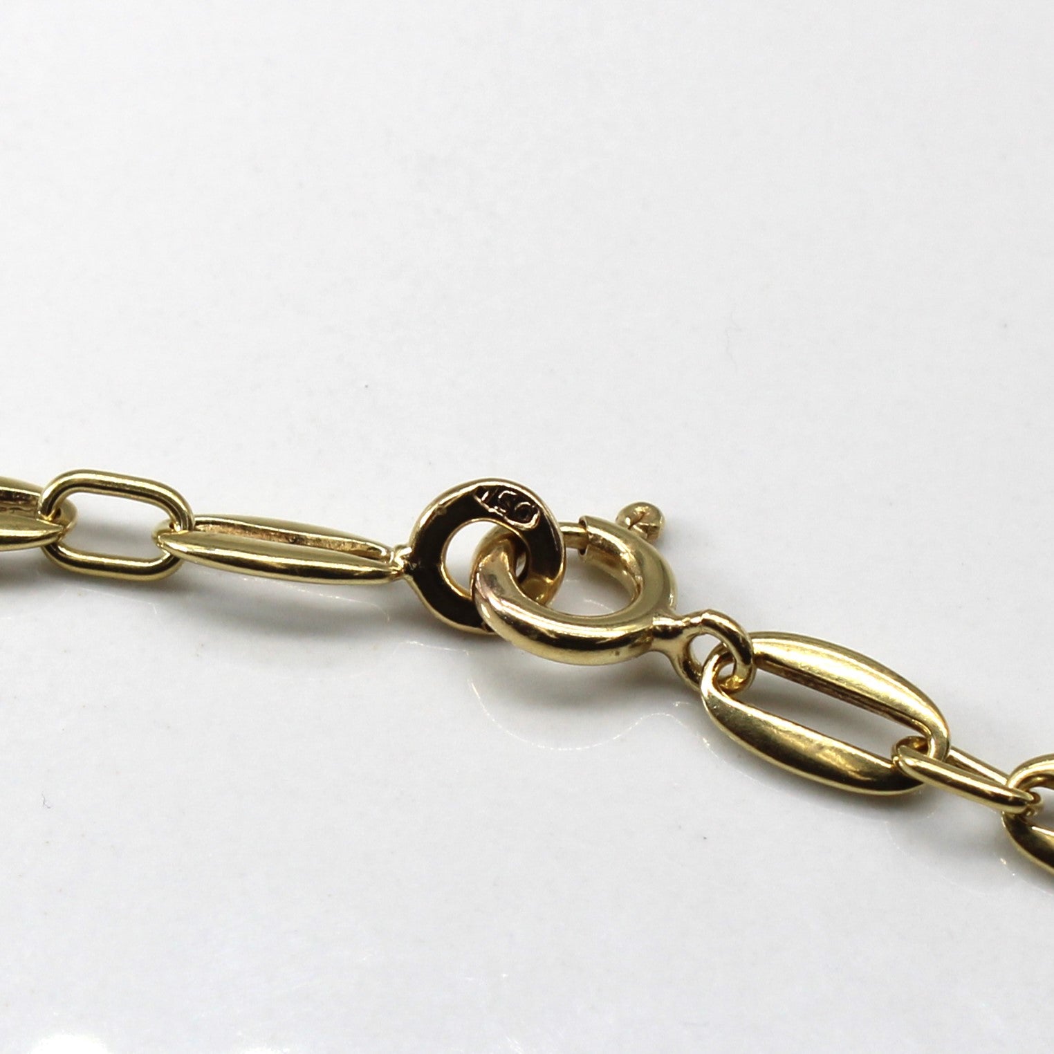 18k Yellow Gold Necklace | 18"|