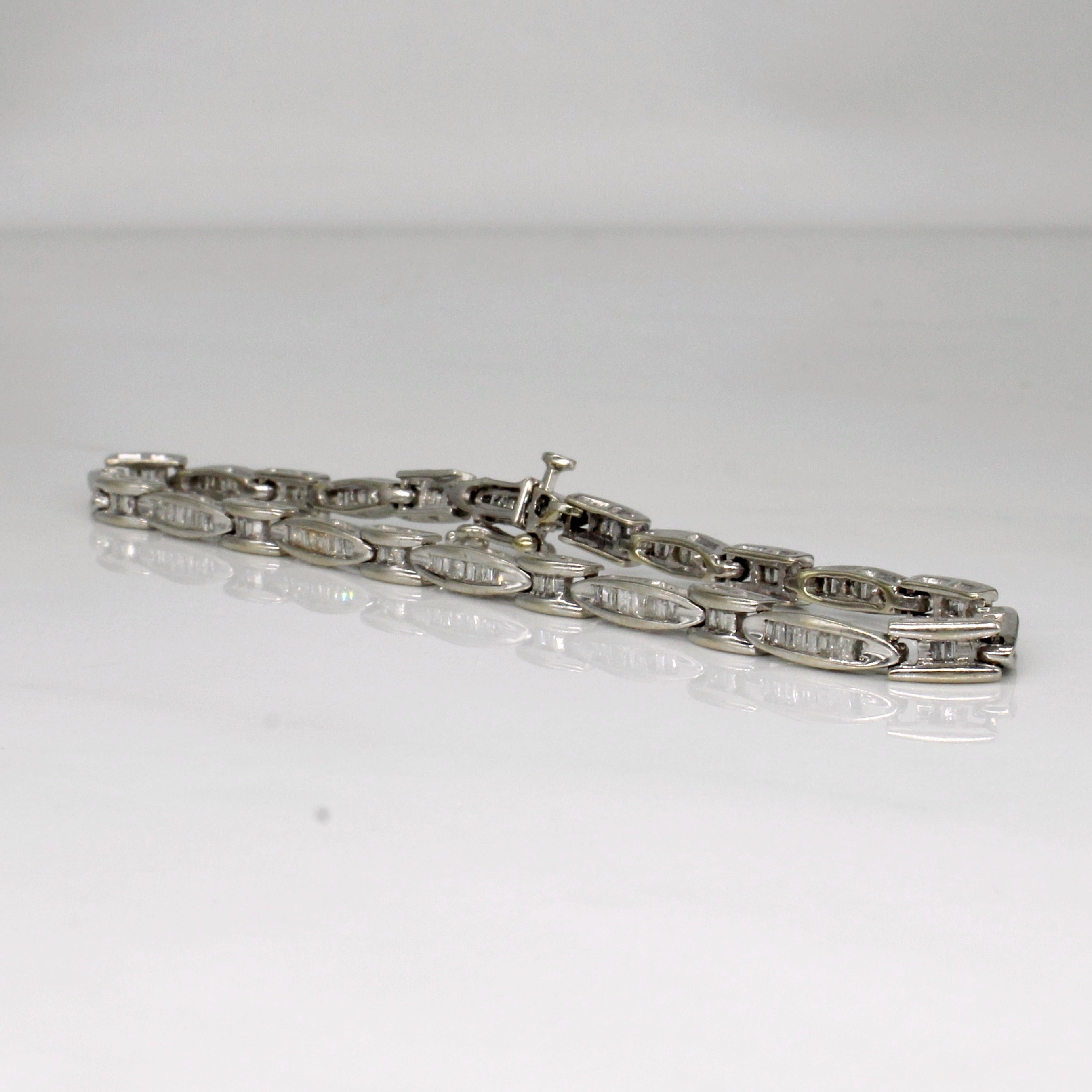 Channel Set Diamond Bracelet | 0.70ctw | SZ 7.25" |