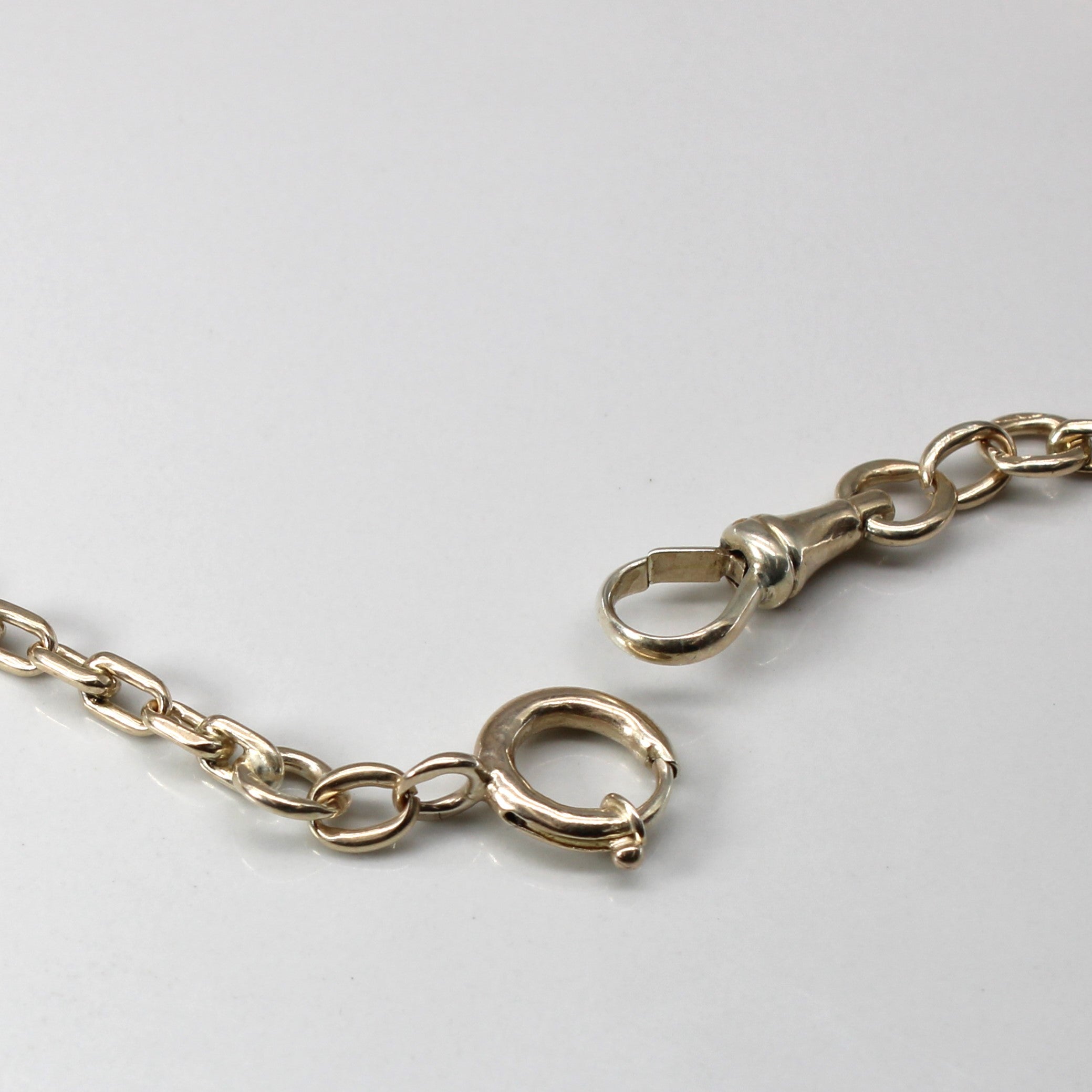 Antique 14k Light Yellow Gold Cable Chain | 16" |