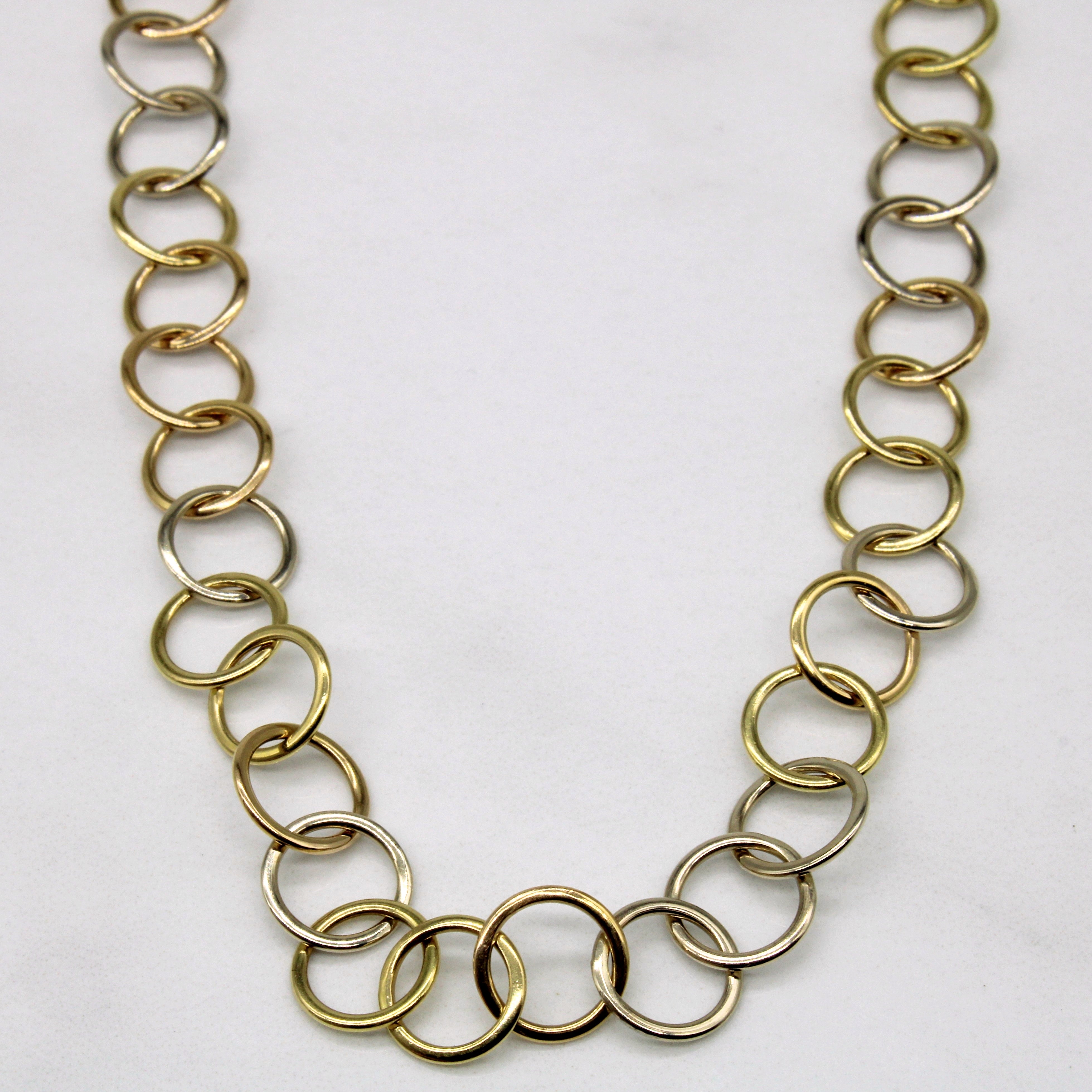 Diamond Clasp Necklace | 0.01ct | 14" |
