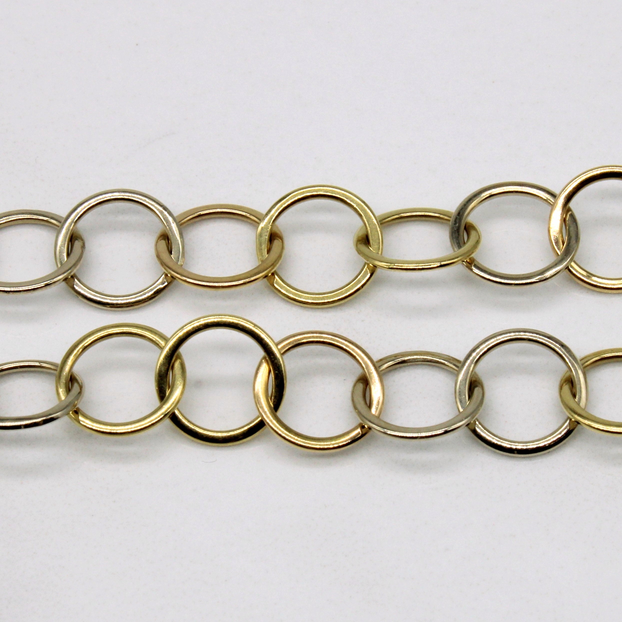 Diamond Clasp Necklace | 0.01ct | 14" |