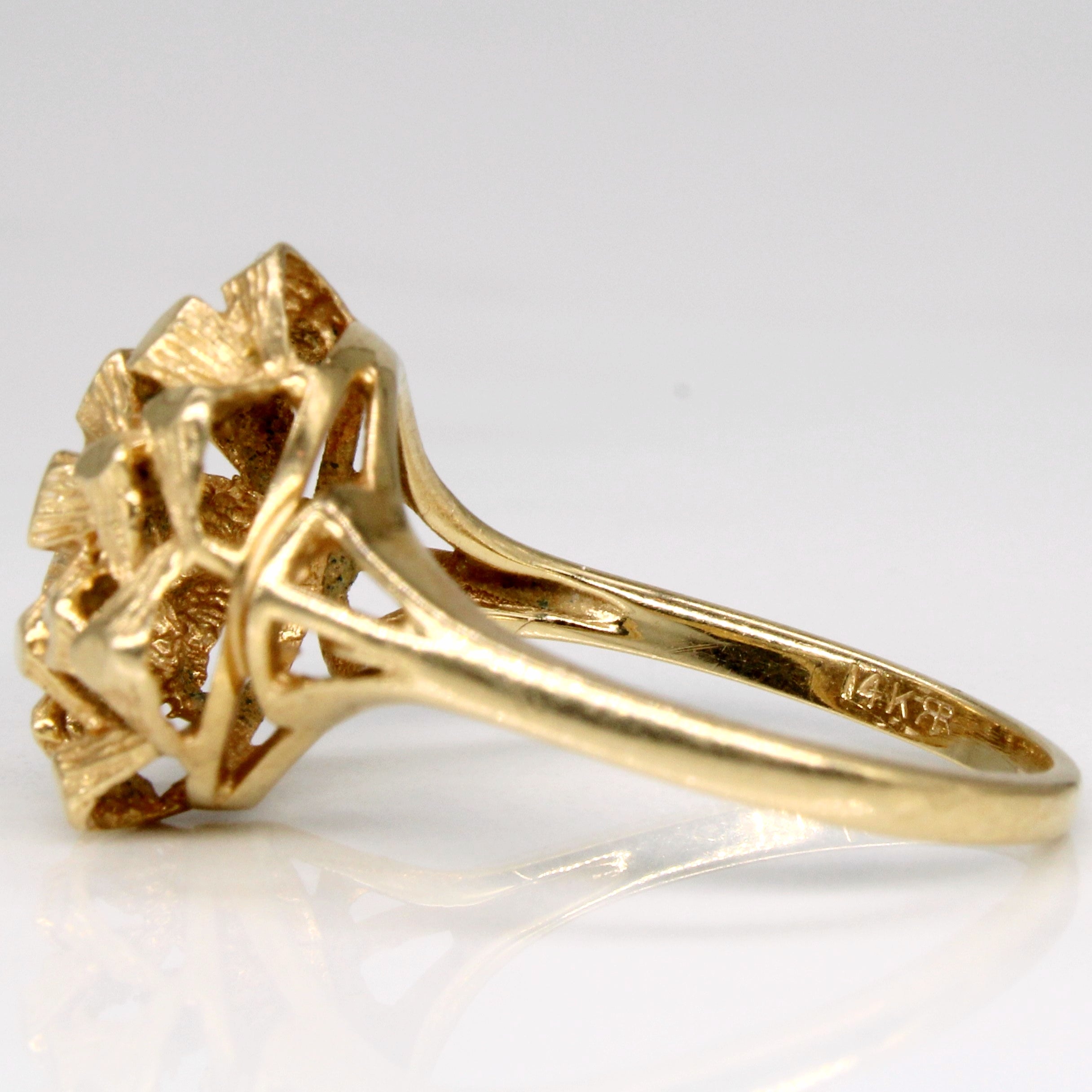 14k Yellow Gold Ring | SZ 6.75 |