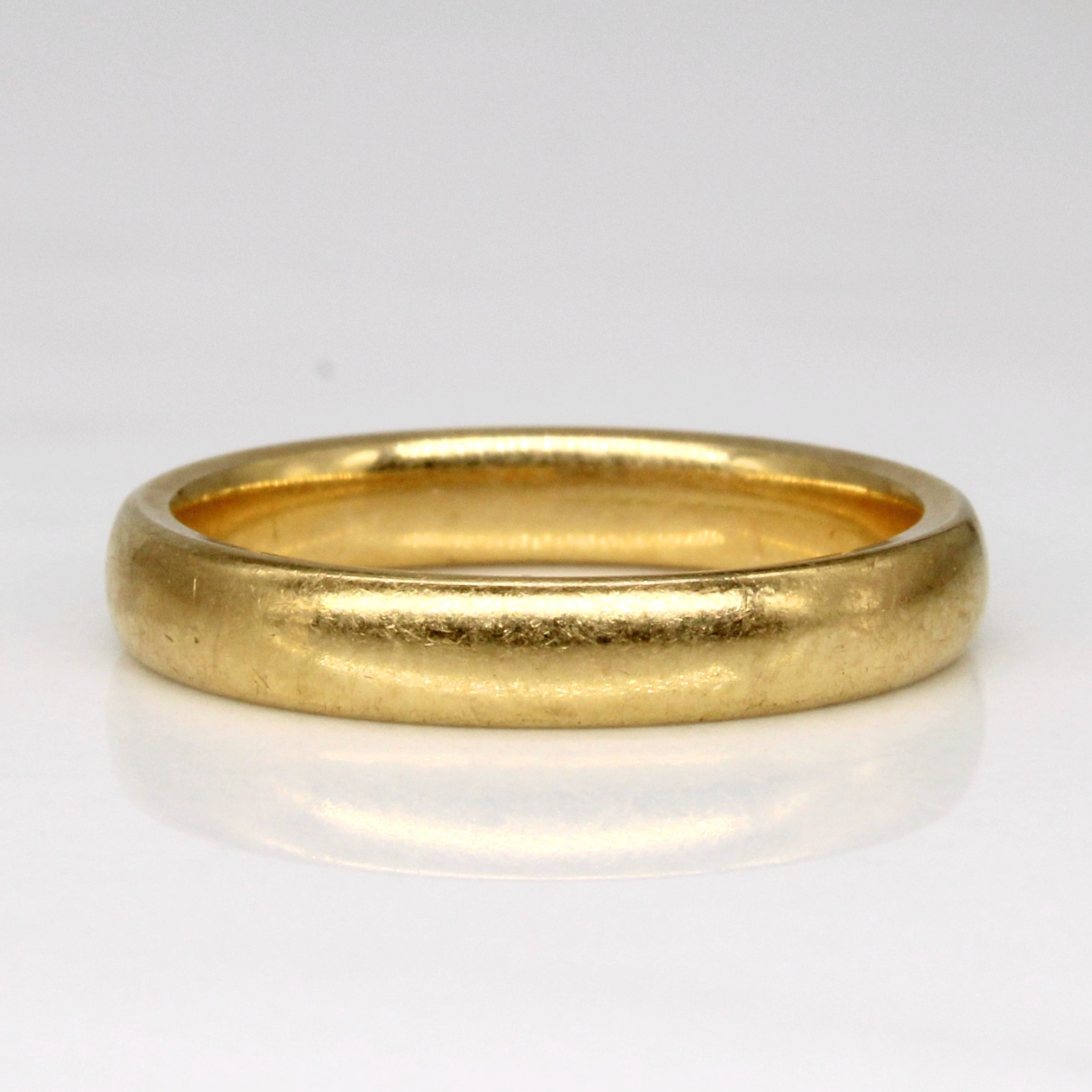 Vintage 18k Yellow Gold Band | SZ 6.25 |
