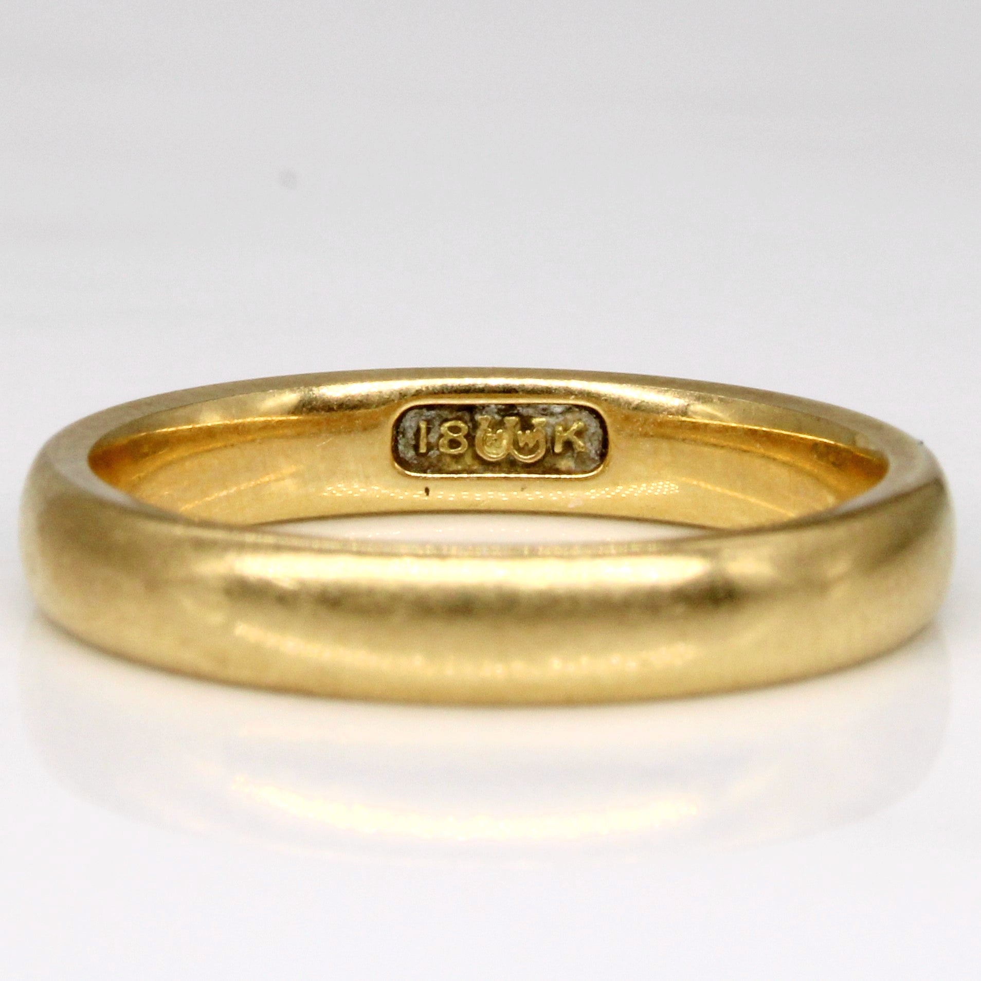 Vintage 18k Yellow Gold Band | SZ 6.25 |