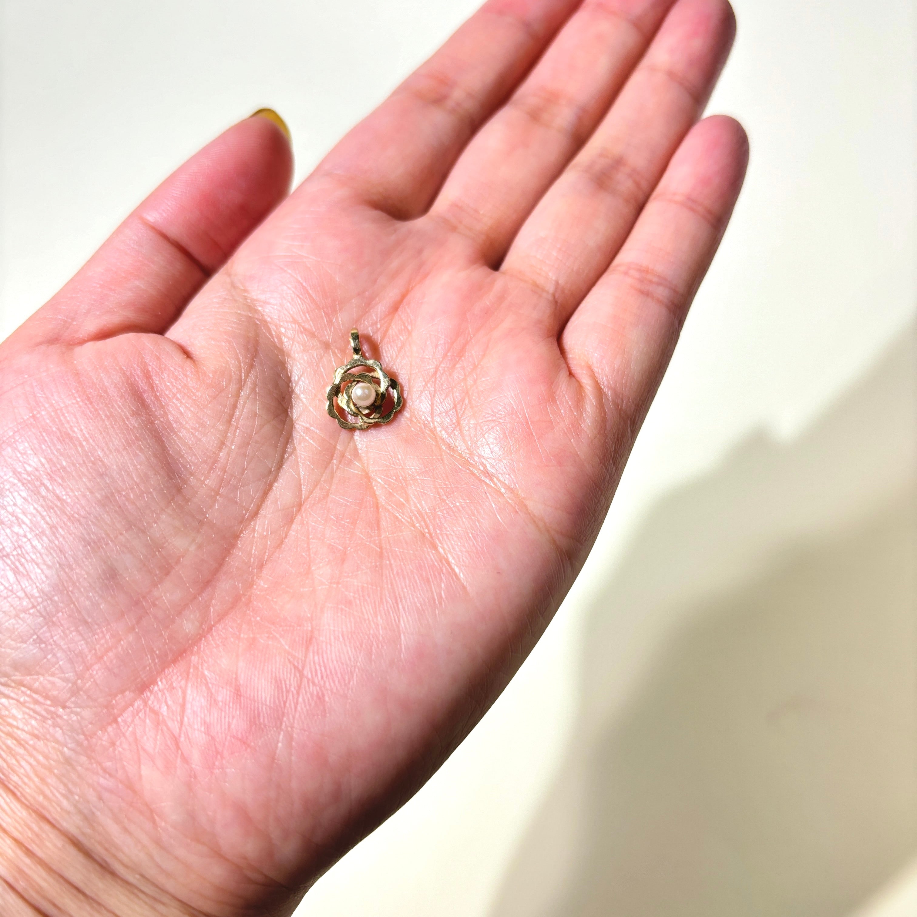 Pendentif Fleur de Perle | 3,30 mm
