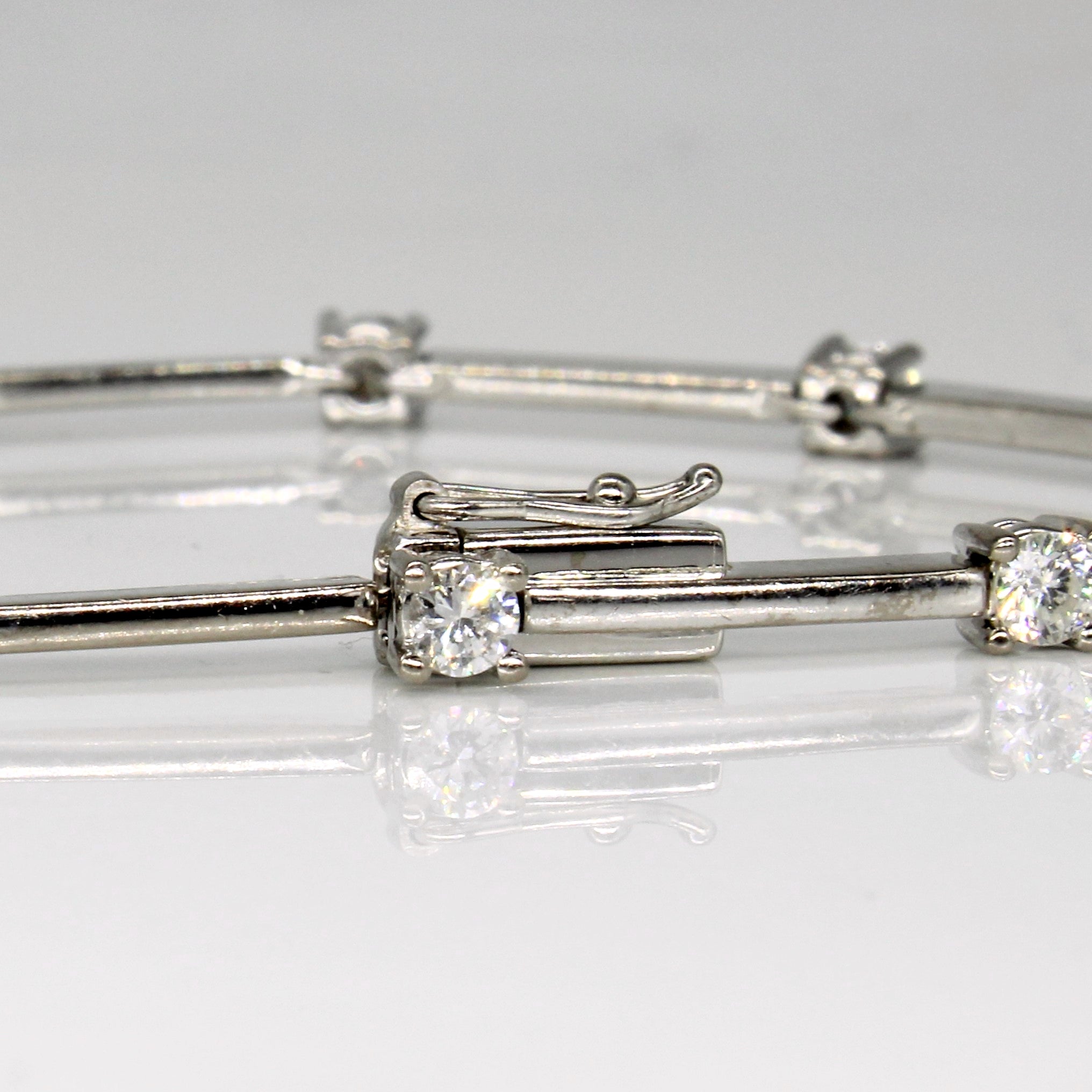Diamond Link Bracelet | 1.30ctw | 7" |