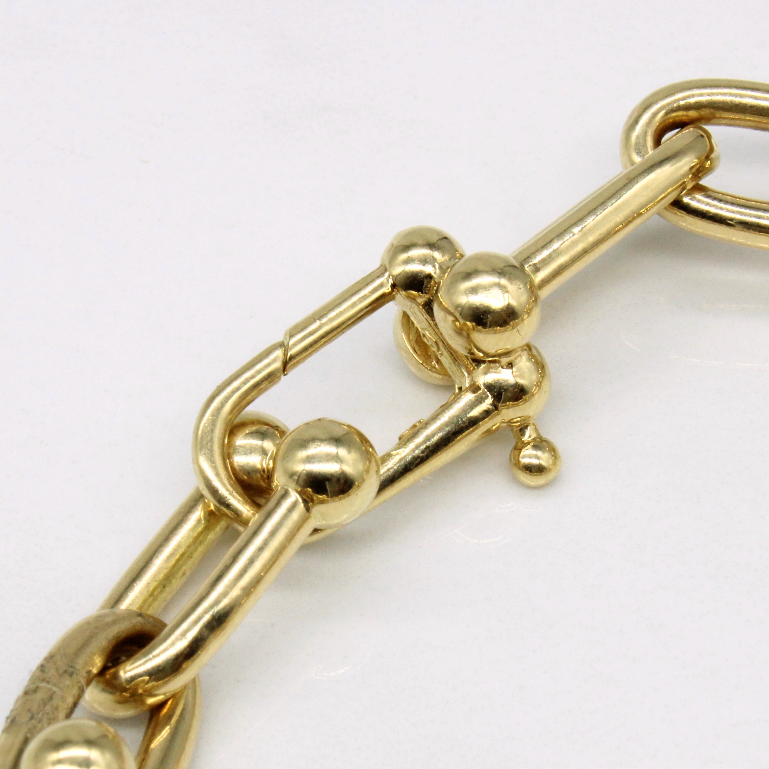Bracelet en or jaune 18 carats | 8 pouces |