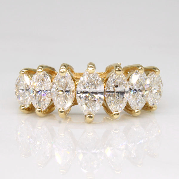 Marquise Cut Diamond 14k Ring | 1.95ctw | SZ 6.75 |