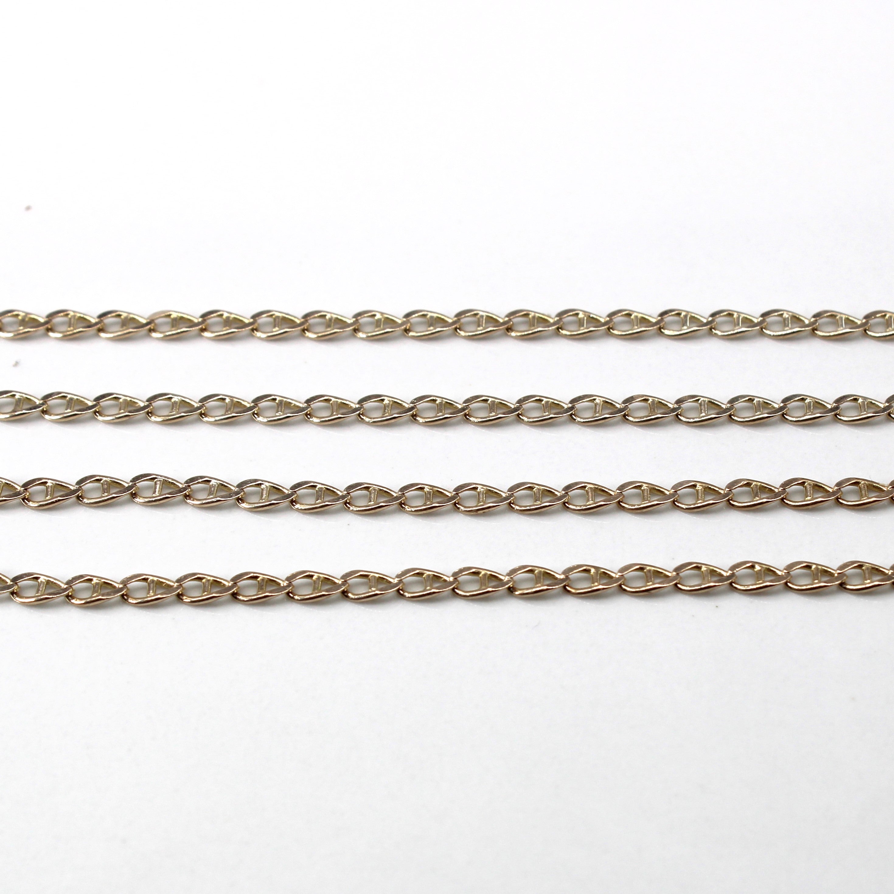 Chaîne ancre en or jaune 10 carats | 45,7 cm (18 pouces) |