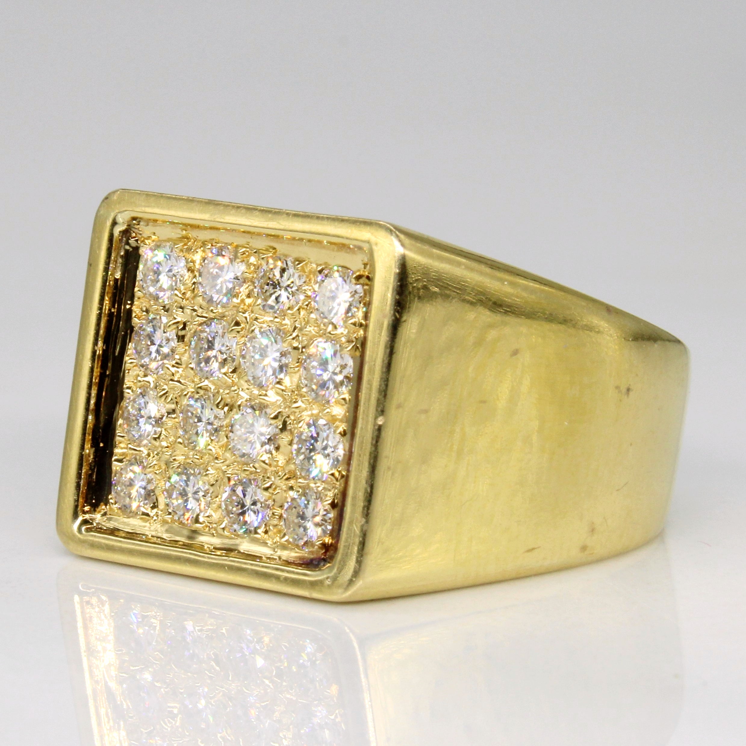 Diamond Cocktail Ring | 0.70ctw | SZ 8.25 |