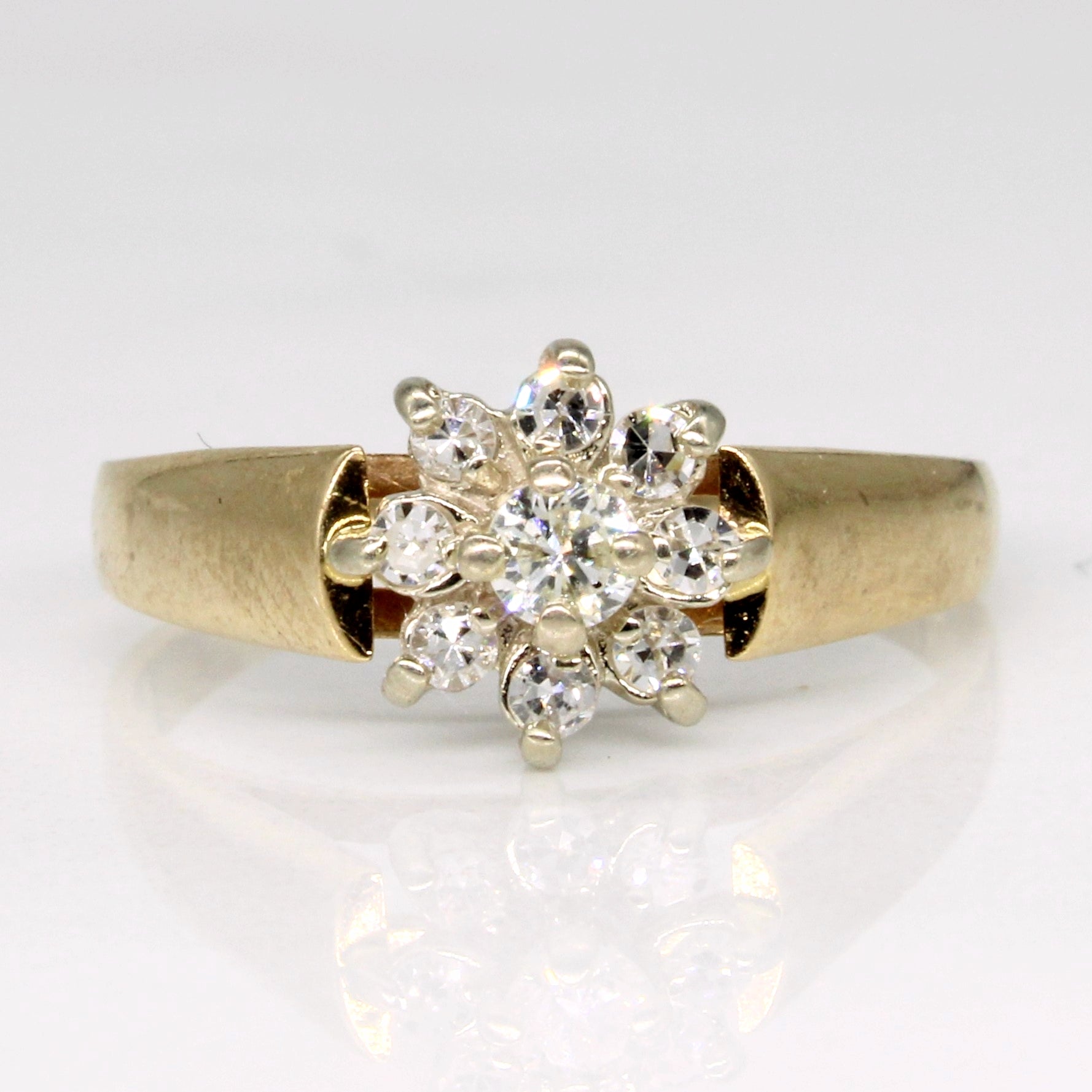 Diamond Cluster Ring | 0.16ctw | SZ 4.75 |