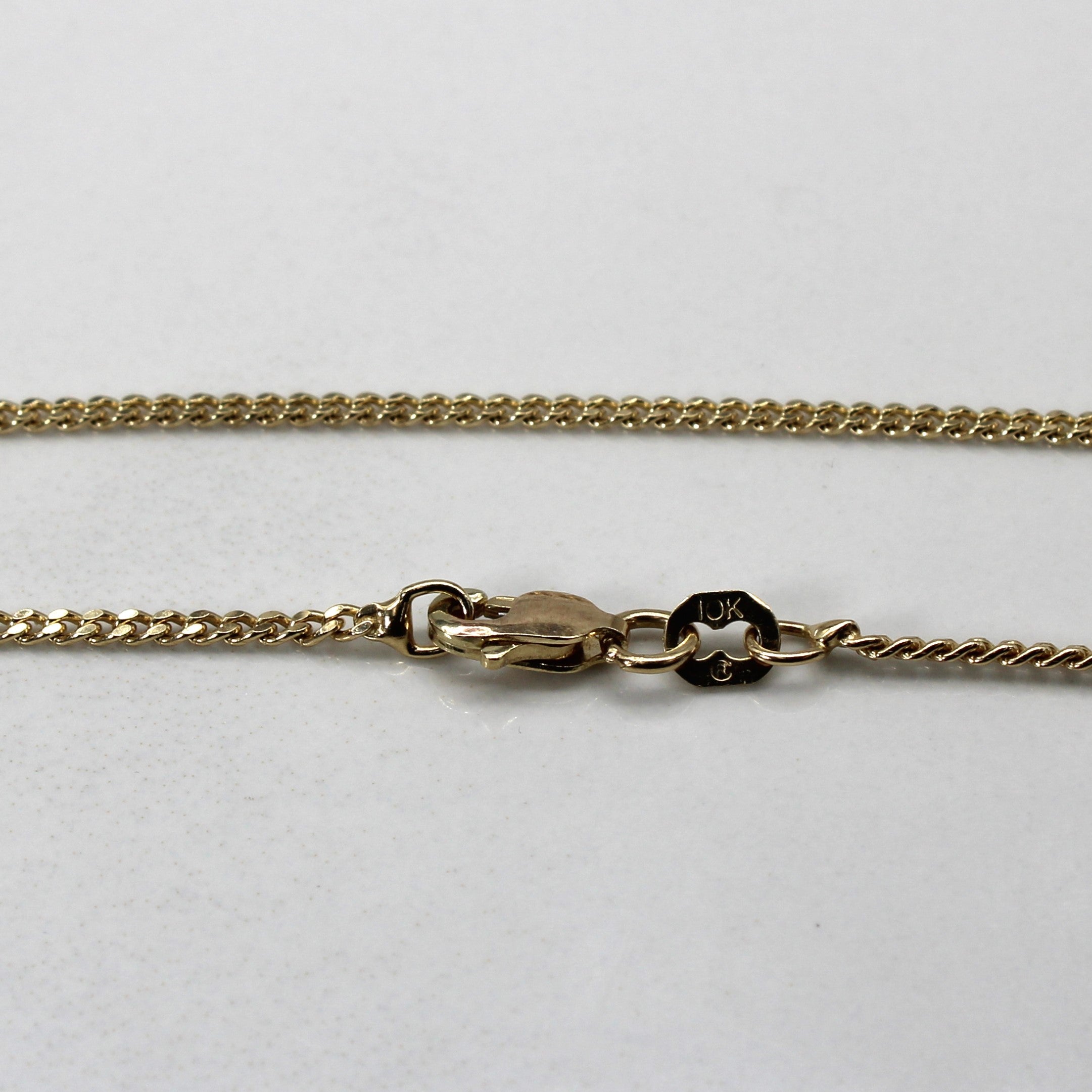 10k Yellow Gold Cable Link Chain | 26"|