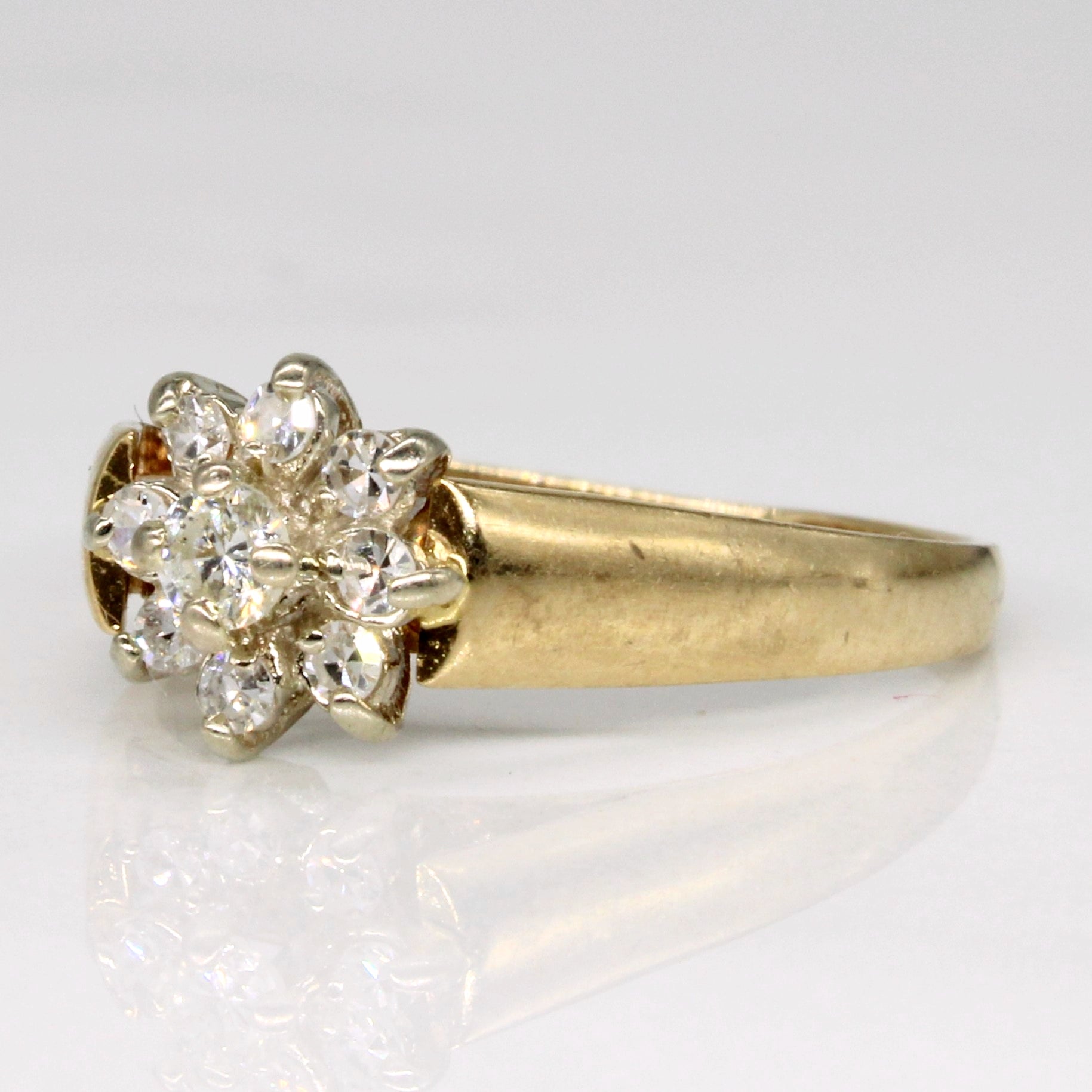 Diamond Cluster Ring | 0.16ctw | SZ 4.75 |