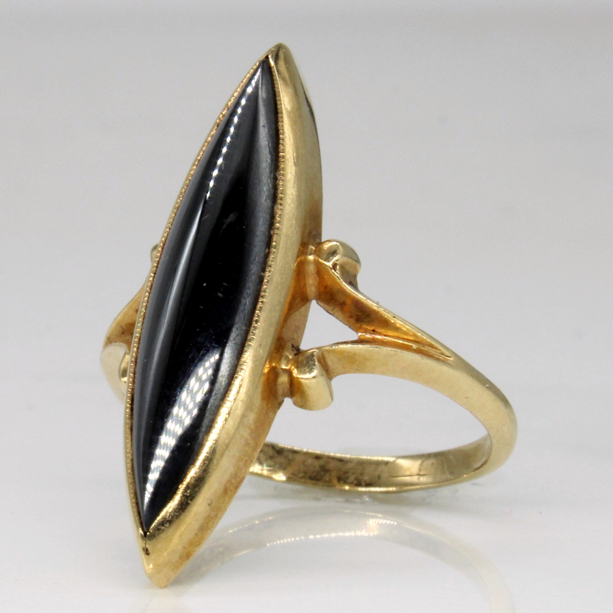 Hematite Cocktail Ring | 5.70ct | SZ 6.5 |