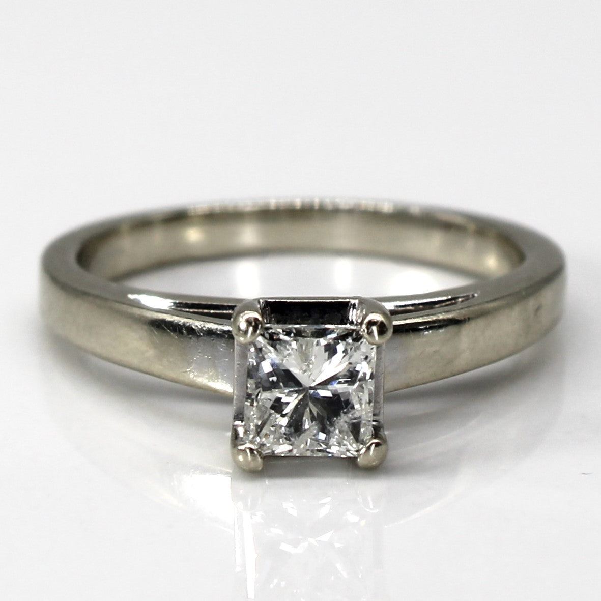 Solitaire Princess Diamond Ring | 0.45ct | SZ 5 |