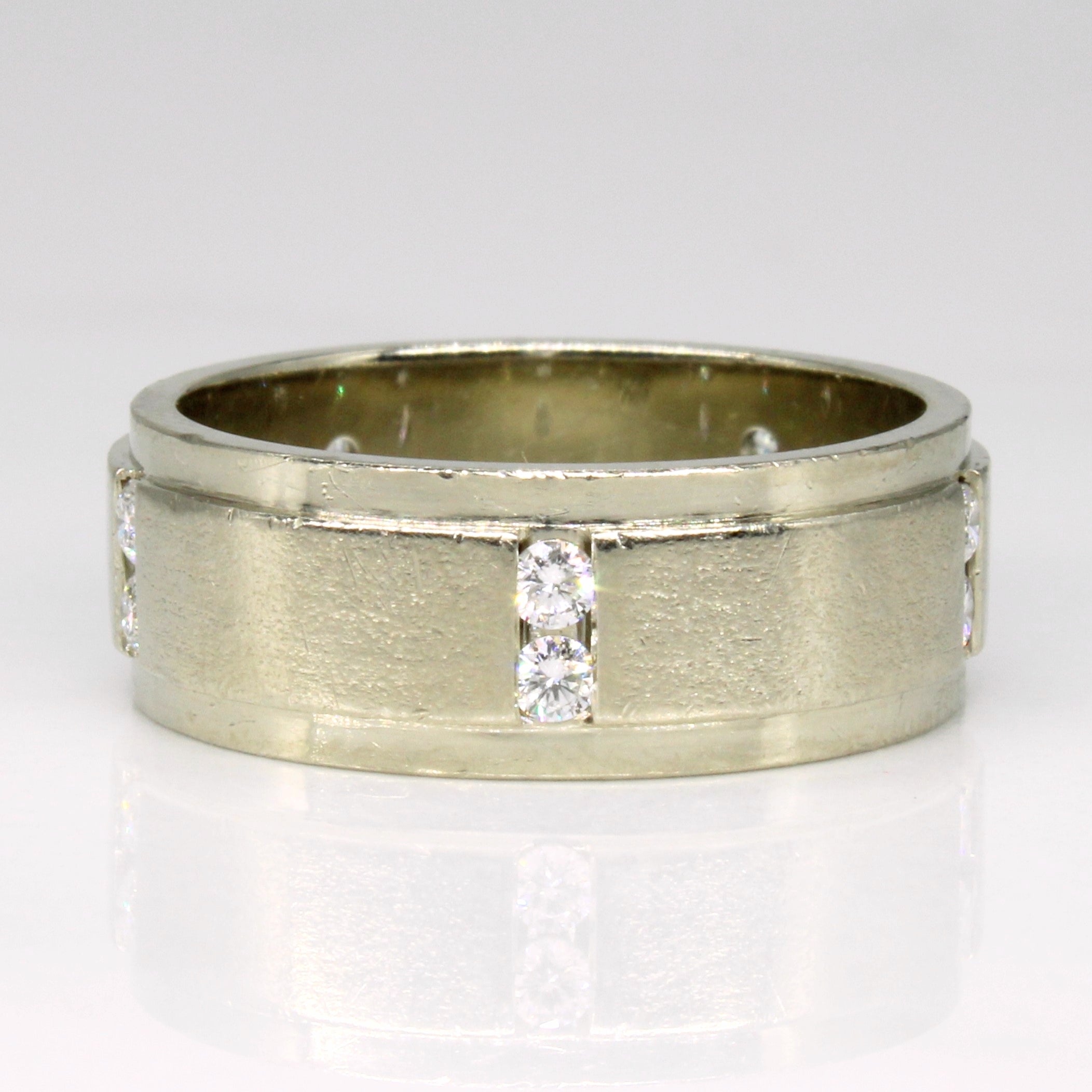 Channel Set Diamond Ring | 0.35ctw | SZ 8 |