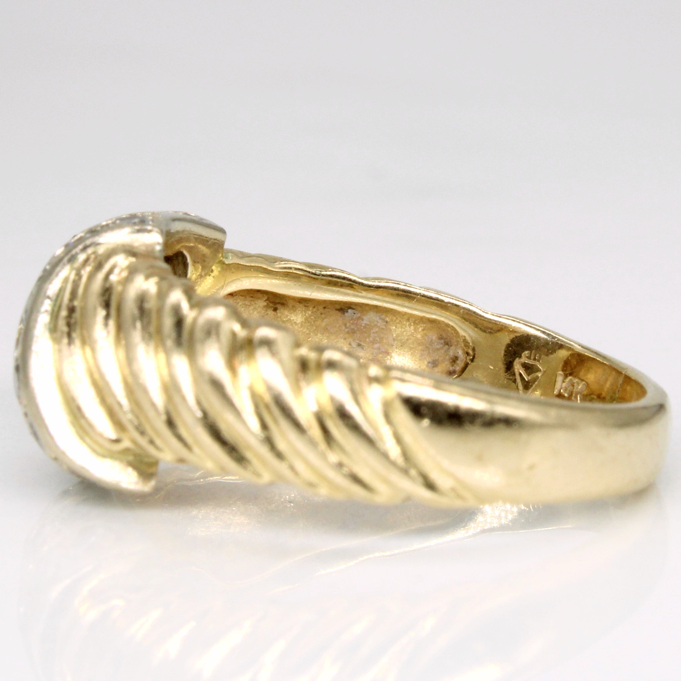 Diamond Waterfall Ring | 0.42ctw | SZ 6.5 |