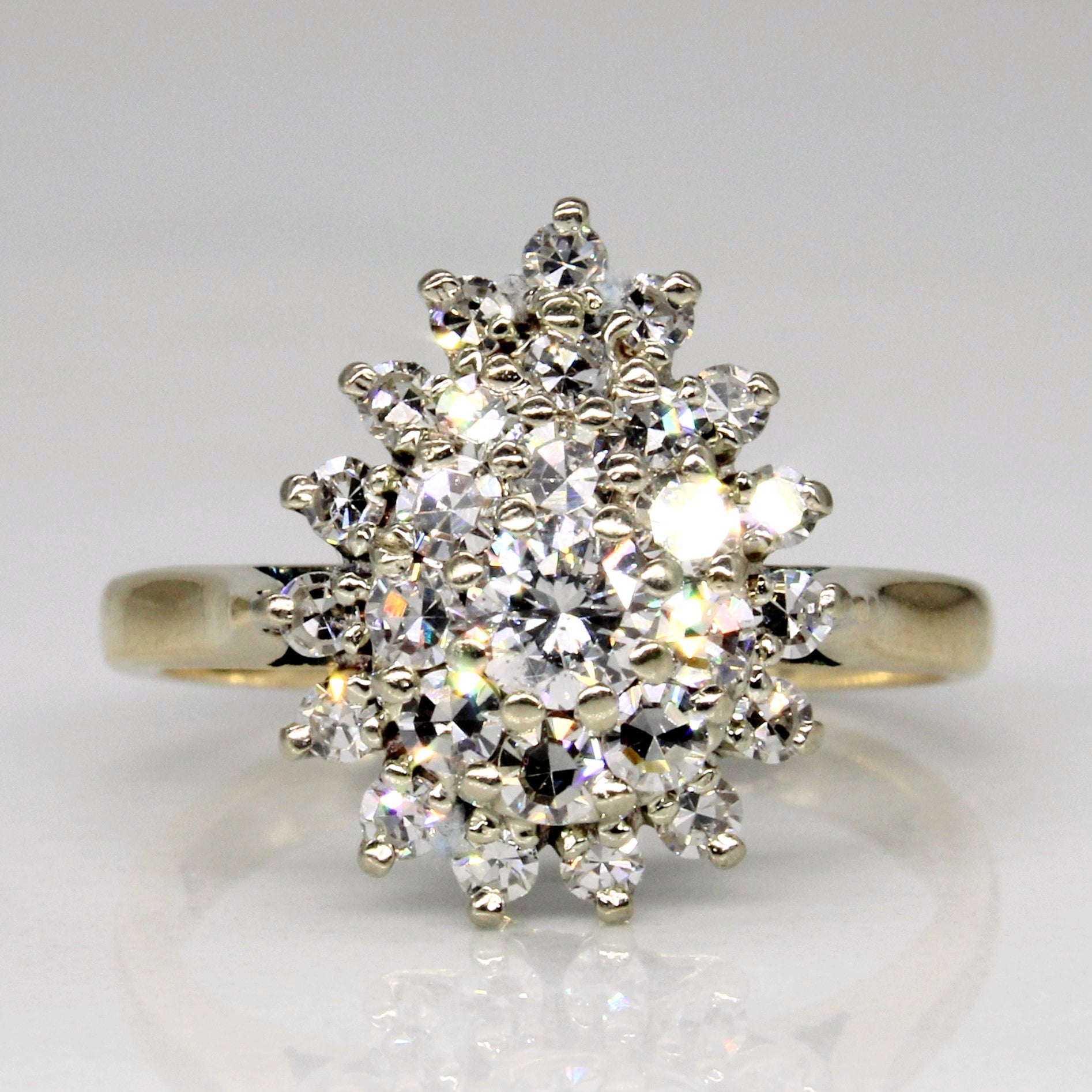 Diamond Cluster Ring | 0.66ctw | SZ 4.5 |