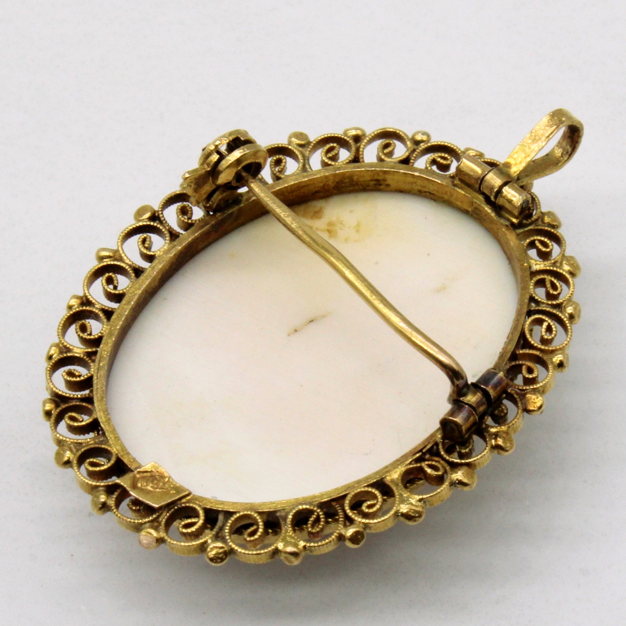 Sea Shell Cameo Brooch | 23.00ct |