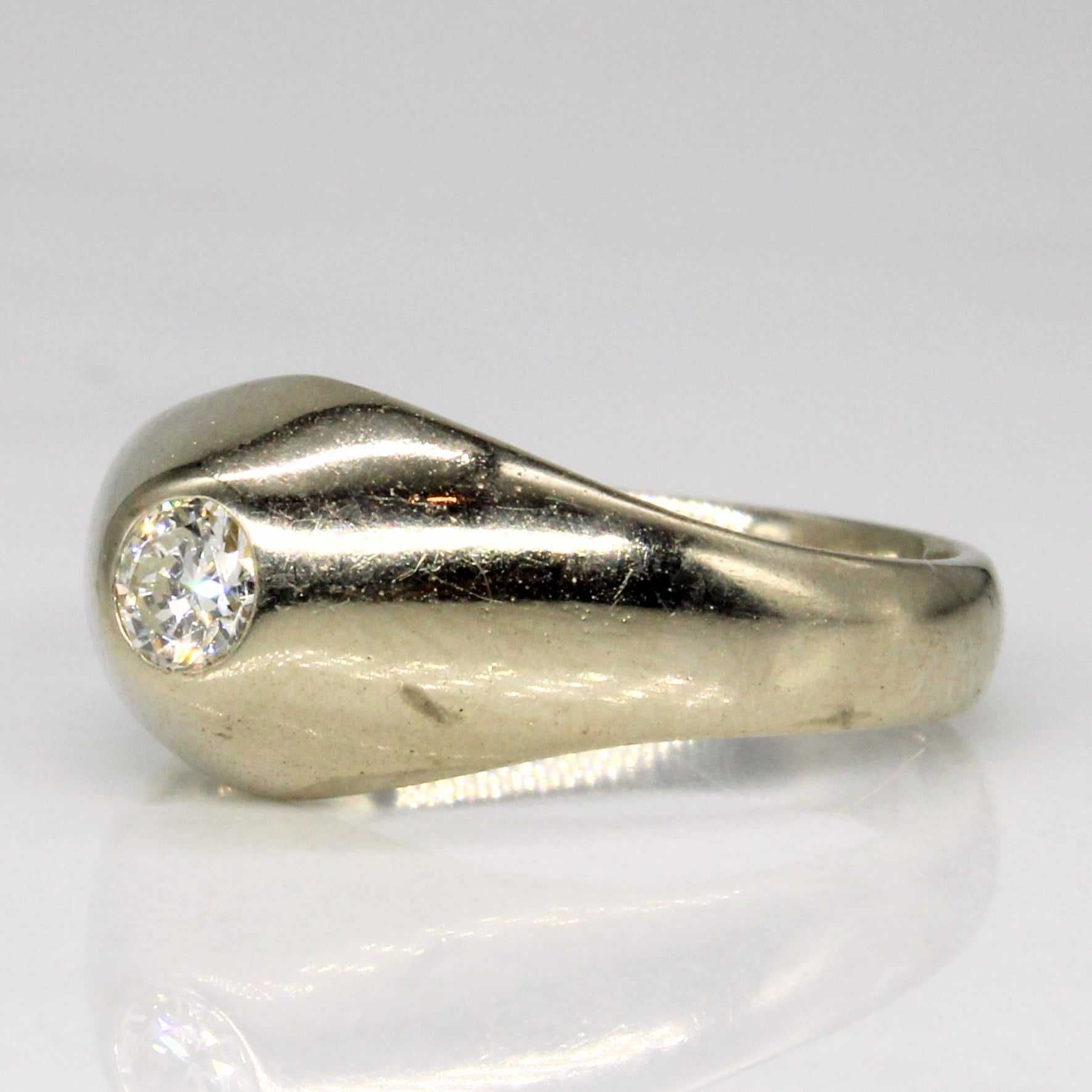 Bague sertie de diamants | 0,15 ct | Taille 3,5 |