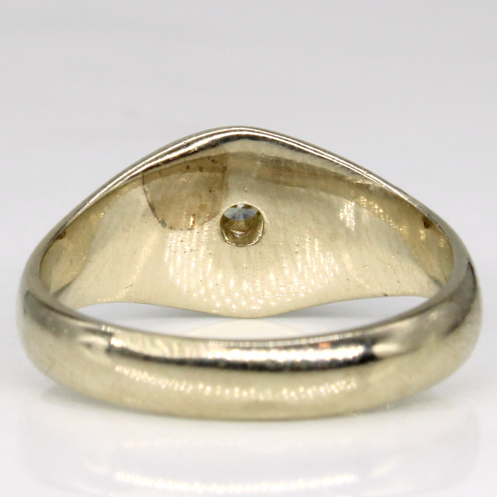 Bague sertie de diamants | 0,15 ct | Taille 3,5 |