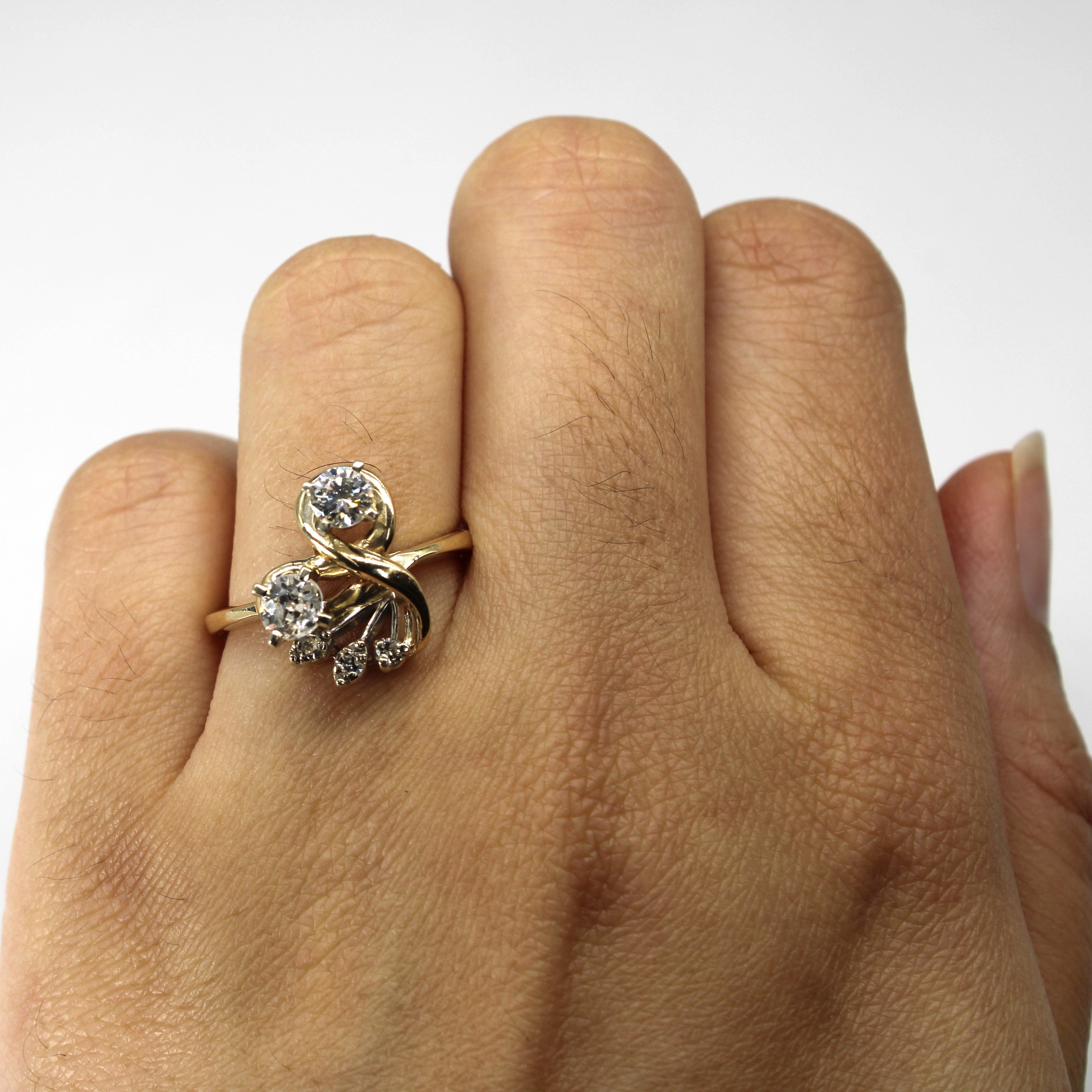 Bypass Diamond Ring | 0.52ctw | SZ 7 |