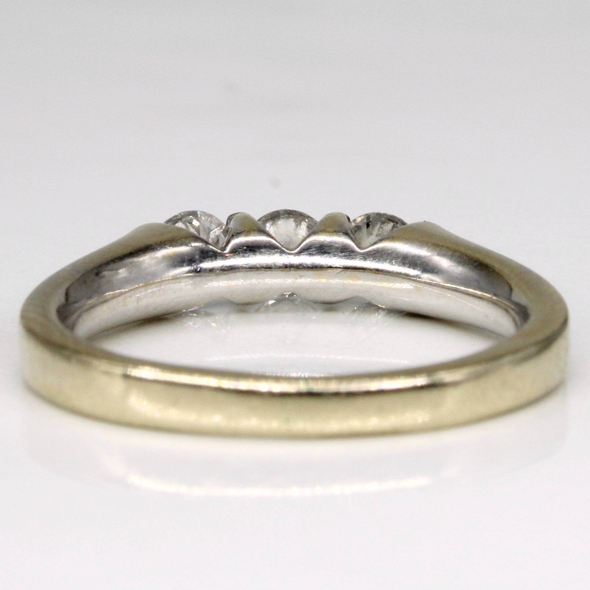 Three Stone Diamond Ring | 0.48ctw | SZ 5.25 |