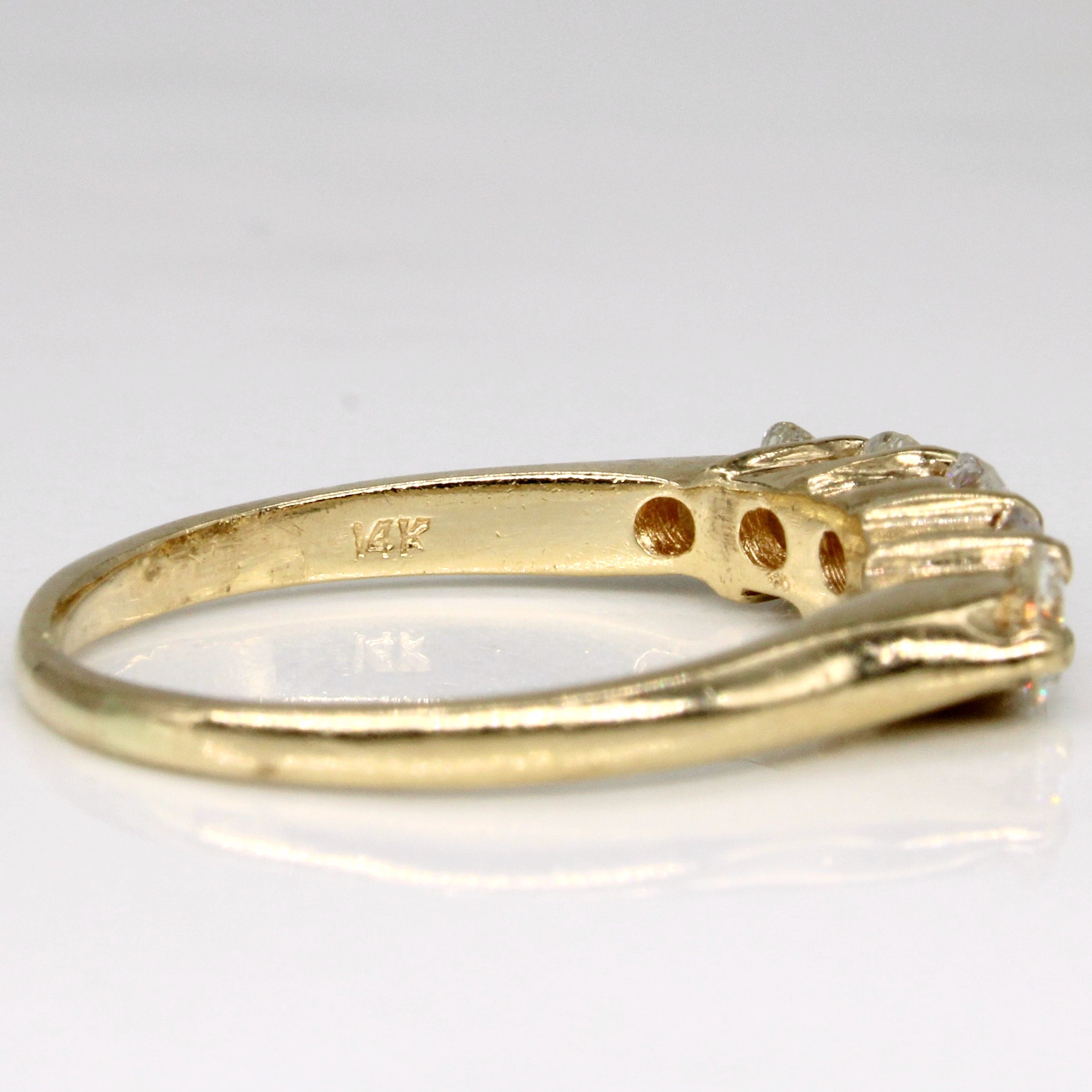 Five Stone Diamond Ring | 0.91ctw | SZ 7.25 |