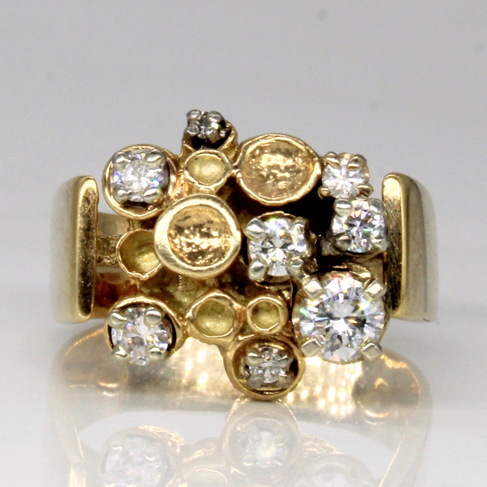 Abstract Diamond Ring | 0.47ctw | SZ 5.75 |