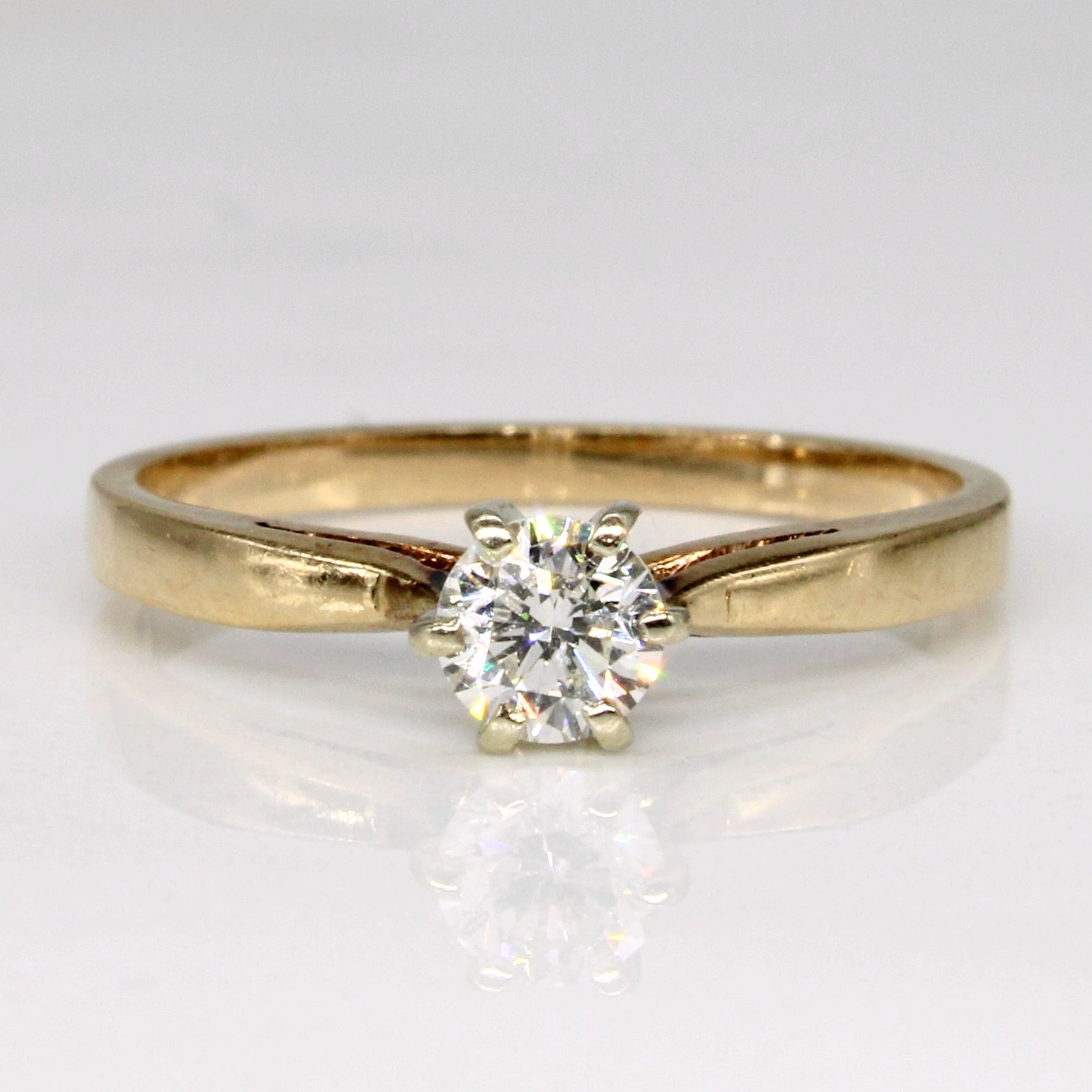 Bague en diamant | 0,21 ct | Taille 4,5 |