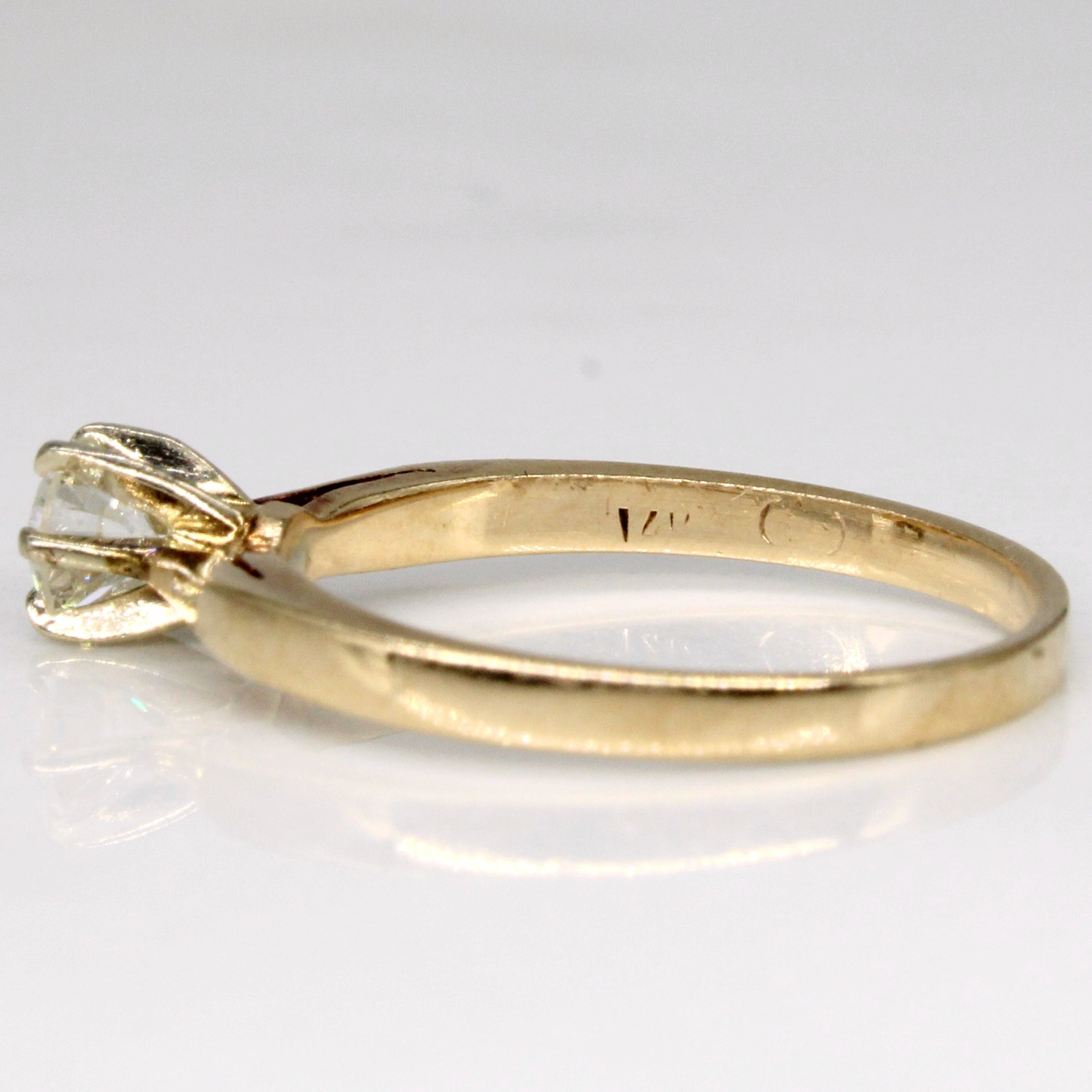 Bague en diamant | 0,21 ct | Taille 4,5 |