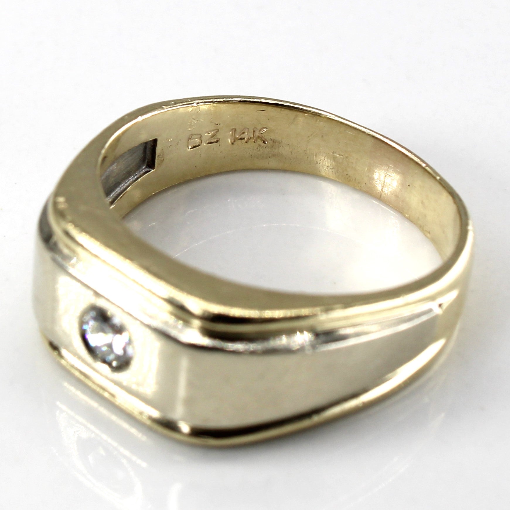 Flush Set Diamond Ring | 0.25ct | SZ 11 |