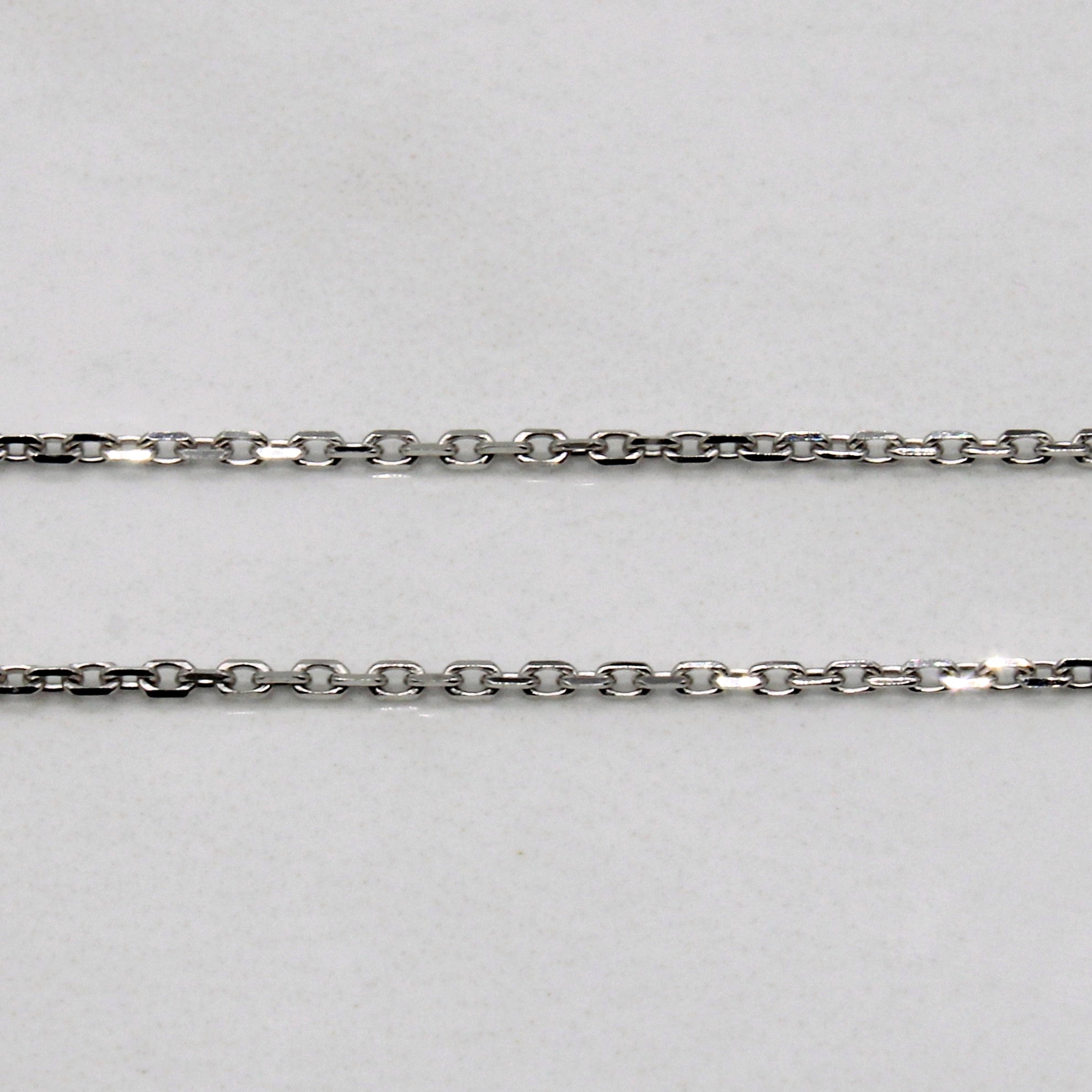 Diamond 'M' Initial Pendant Necklace | 0.50ctw | 18" |