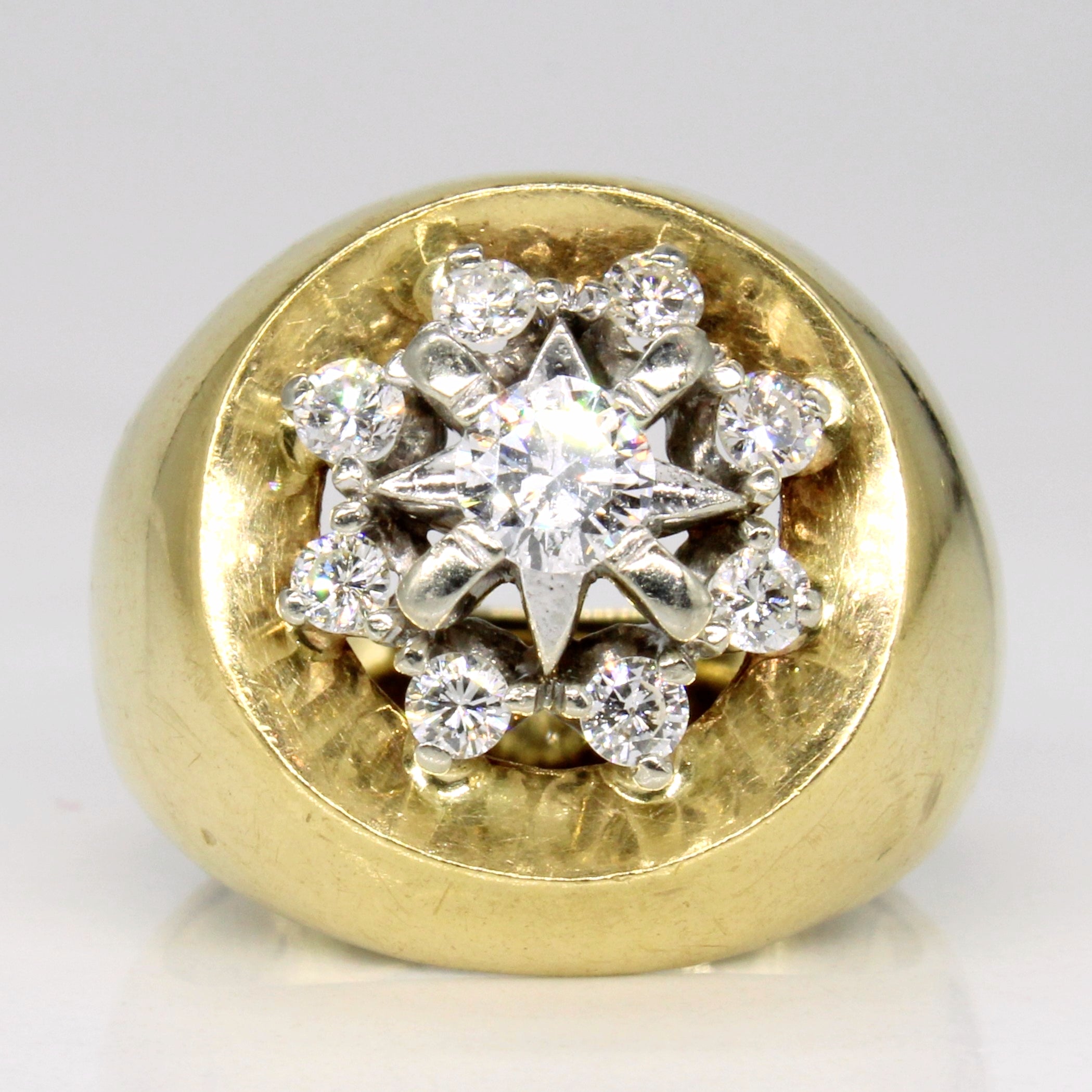 Diamond Cocktail Ring | 0.55ctw | SZ 6.25 |