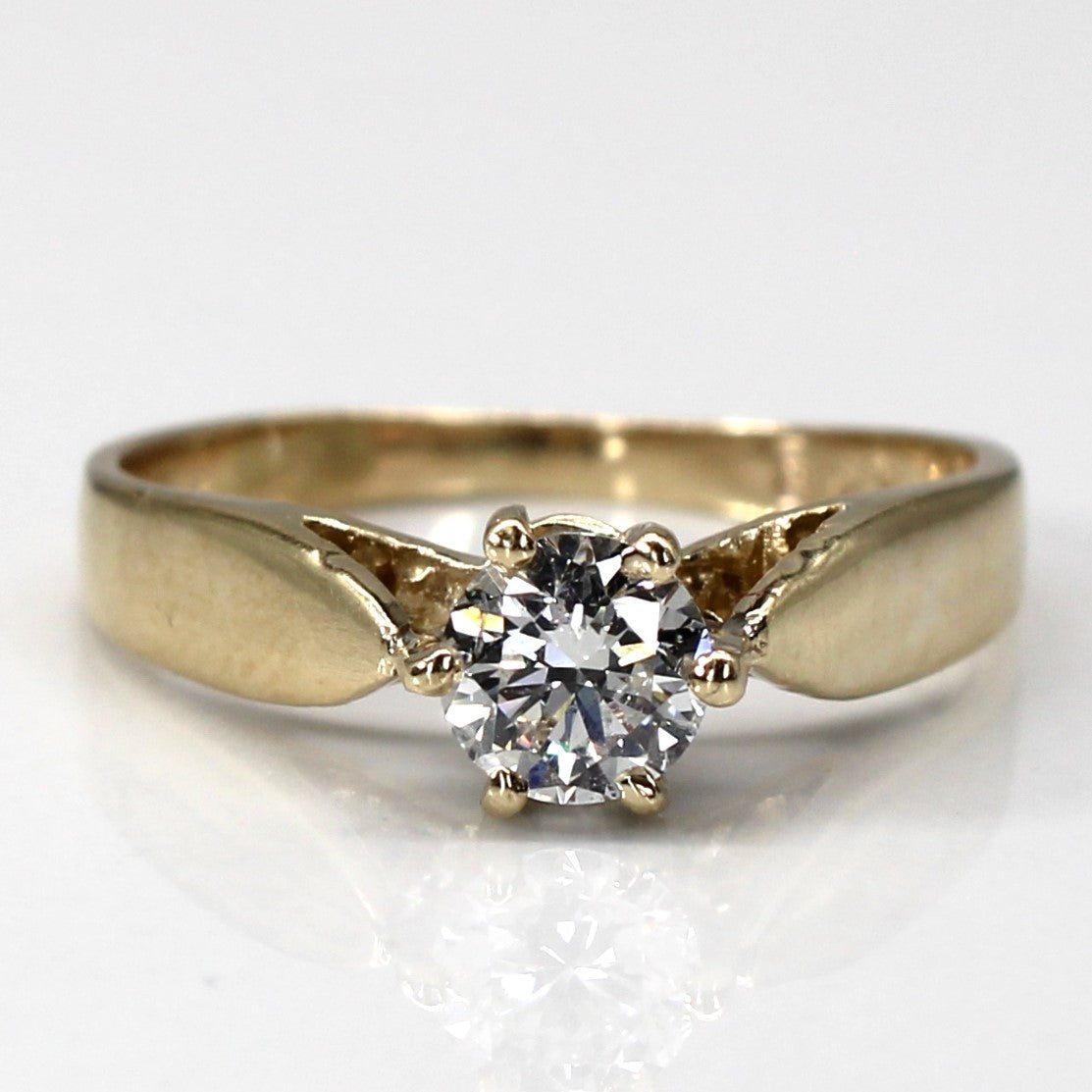 Solitaire Diamond Ring | 0.48ct | SZ 6.5 |