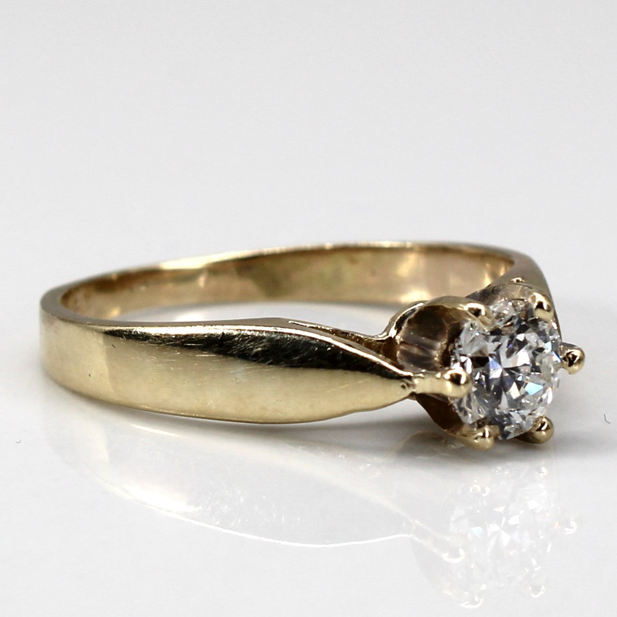 Solitaire Diamond Ring | 0.48ct | SZ 6.5 |