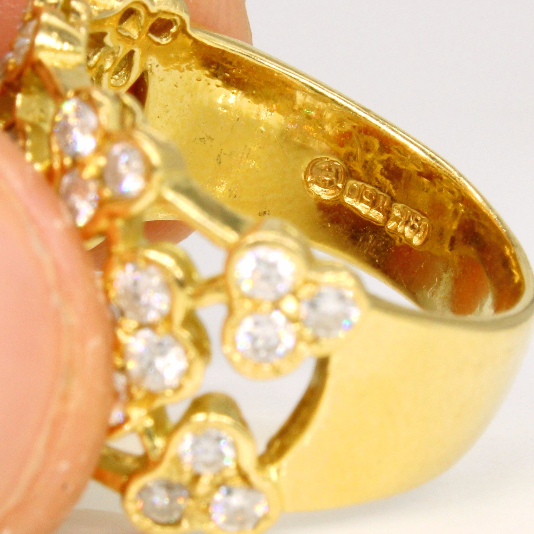 Diamond lattice Ring | 1.00ctw | SZ 6.75 |