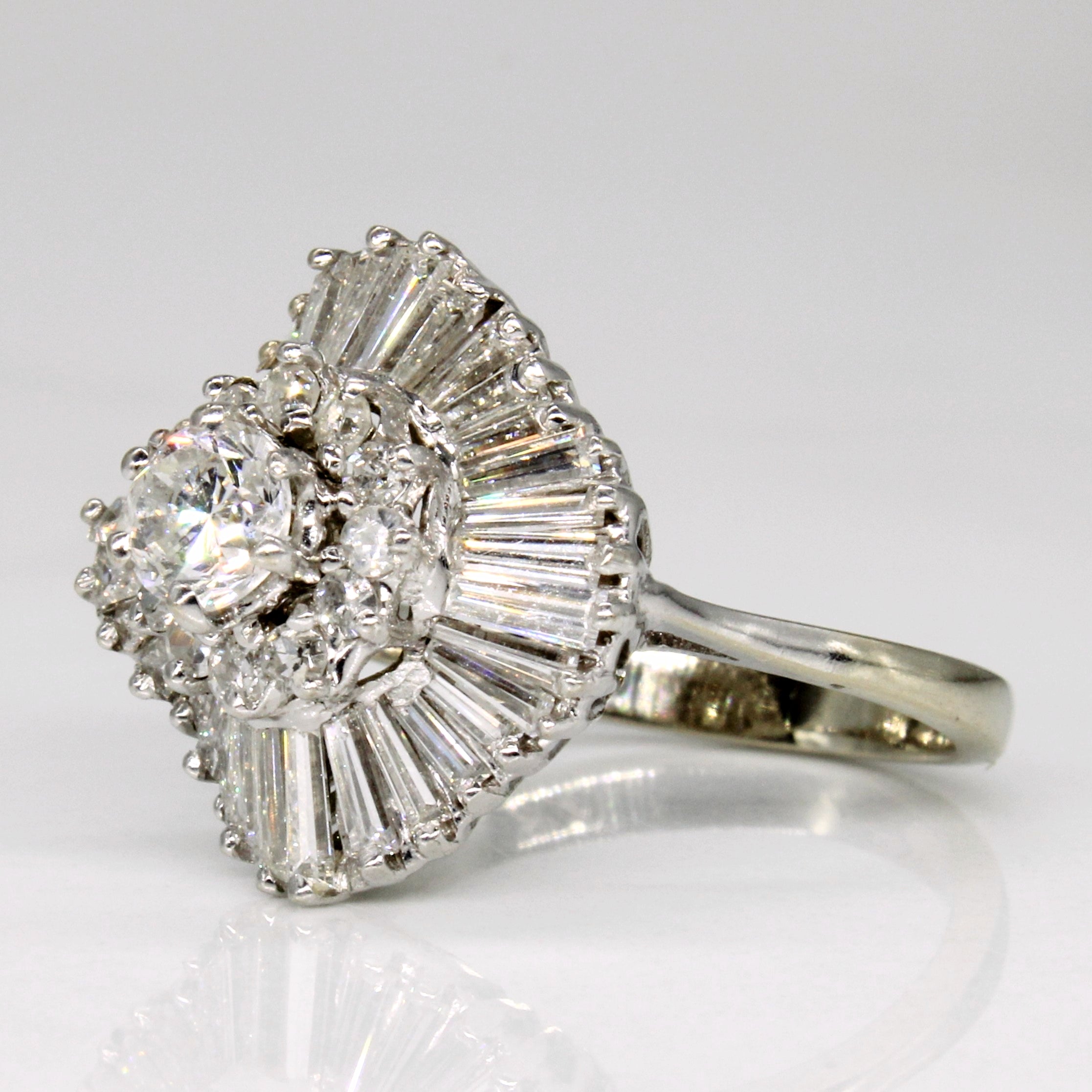 Diamond Engagement Ring | 1.08ctw | SZ 4.75 |