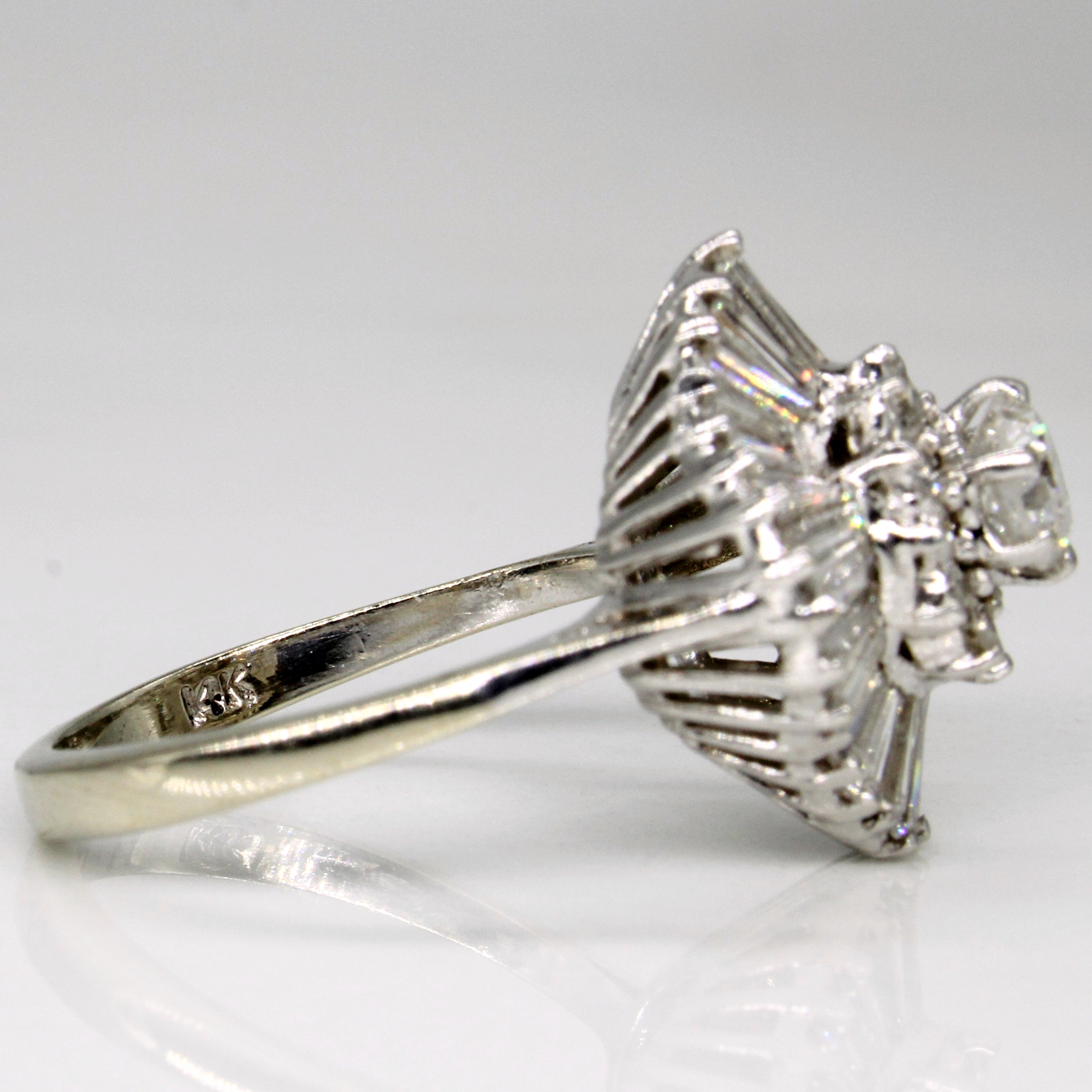Diamond Engagement Ring | 1.08ctw | SZ 4.75 |