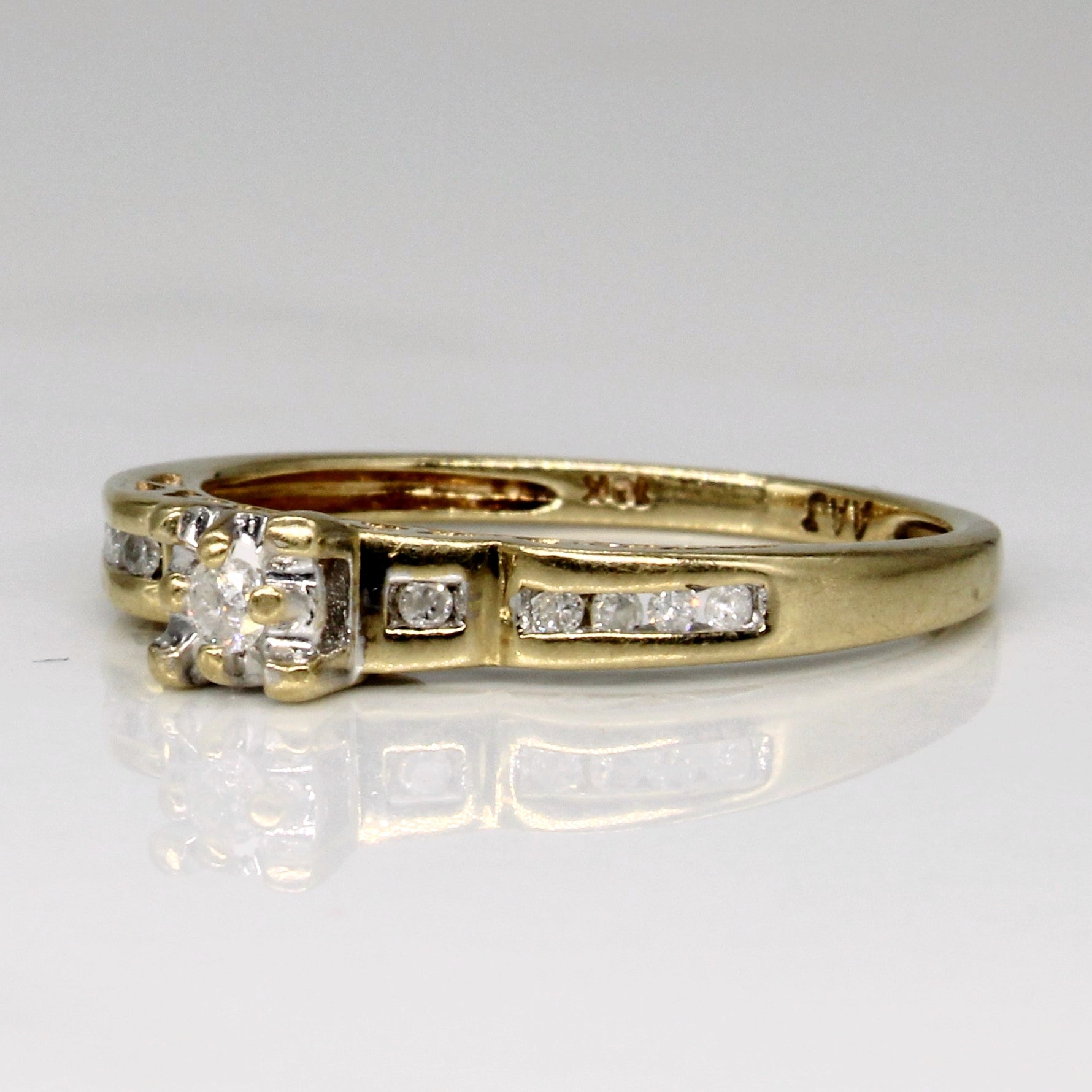 Bague en diamant | 0,08 ct | Taille 7 |
