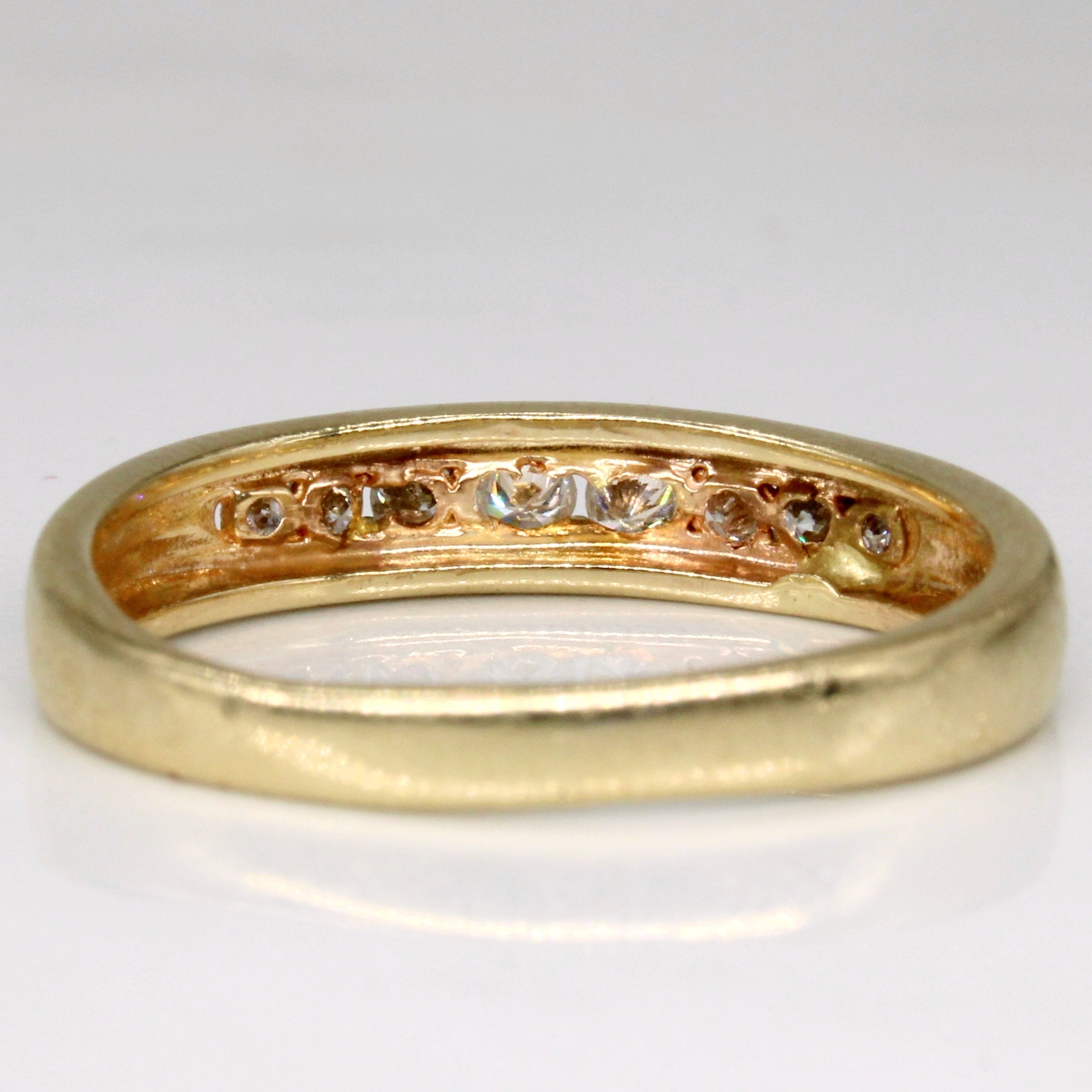 Channel Set Diamond 14k Ring | 0.25ctw | SZ 9.25 |