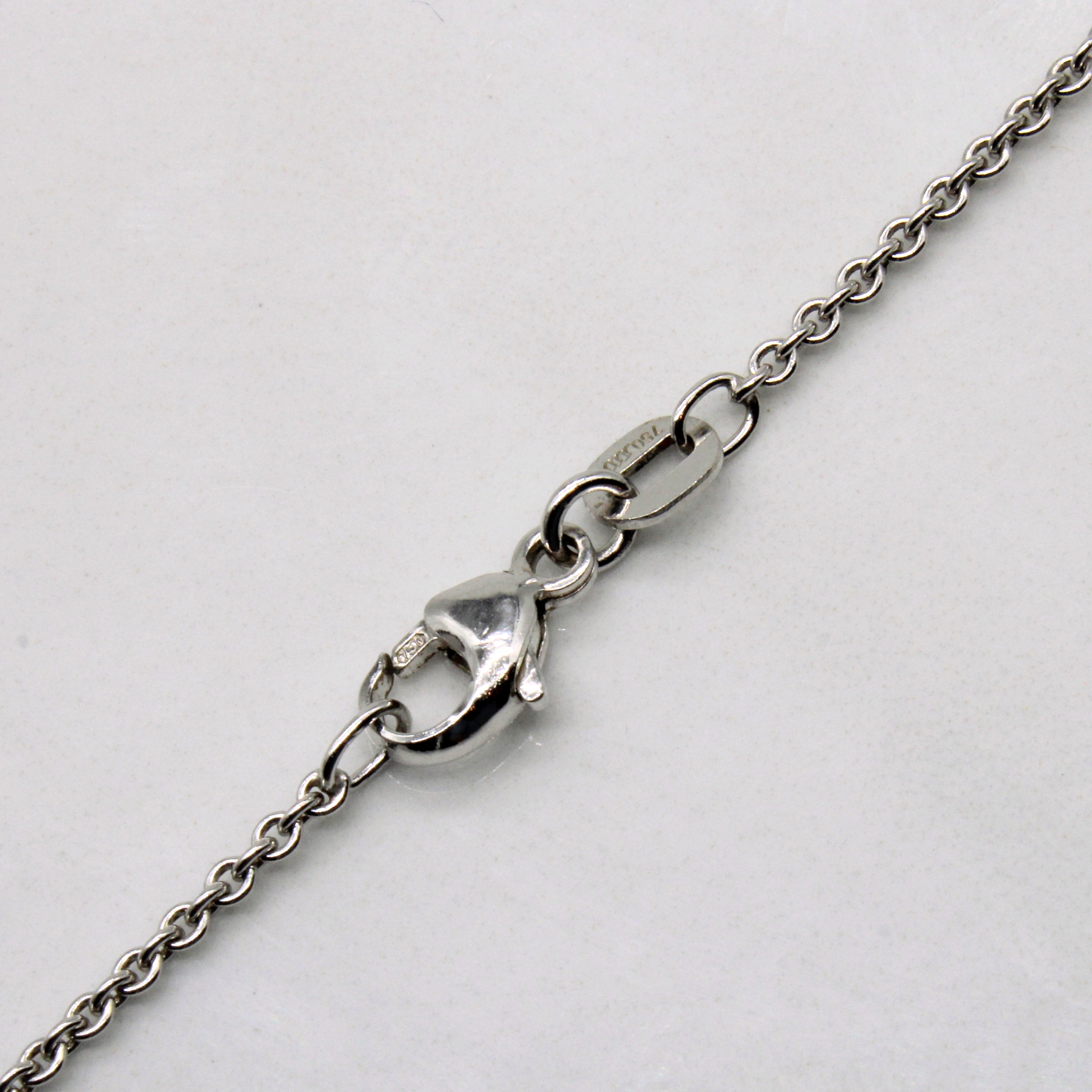 Diamond Pendant & Necklace | 0.86ctw | 16" |