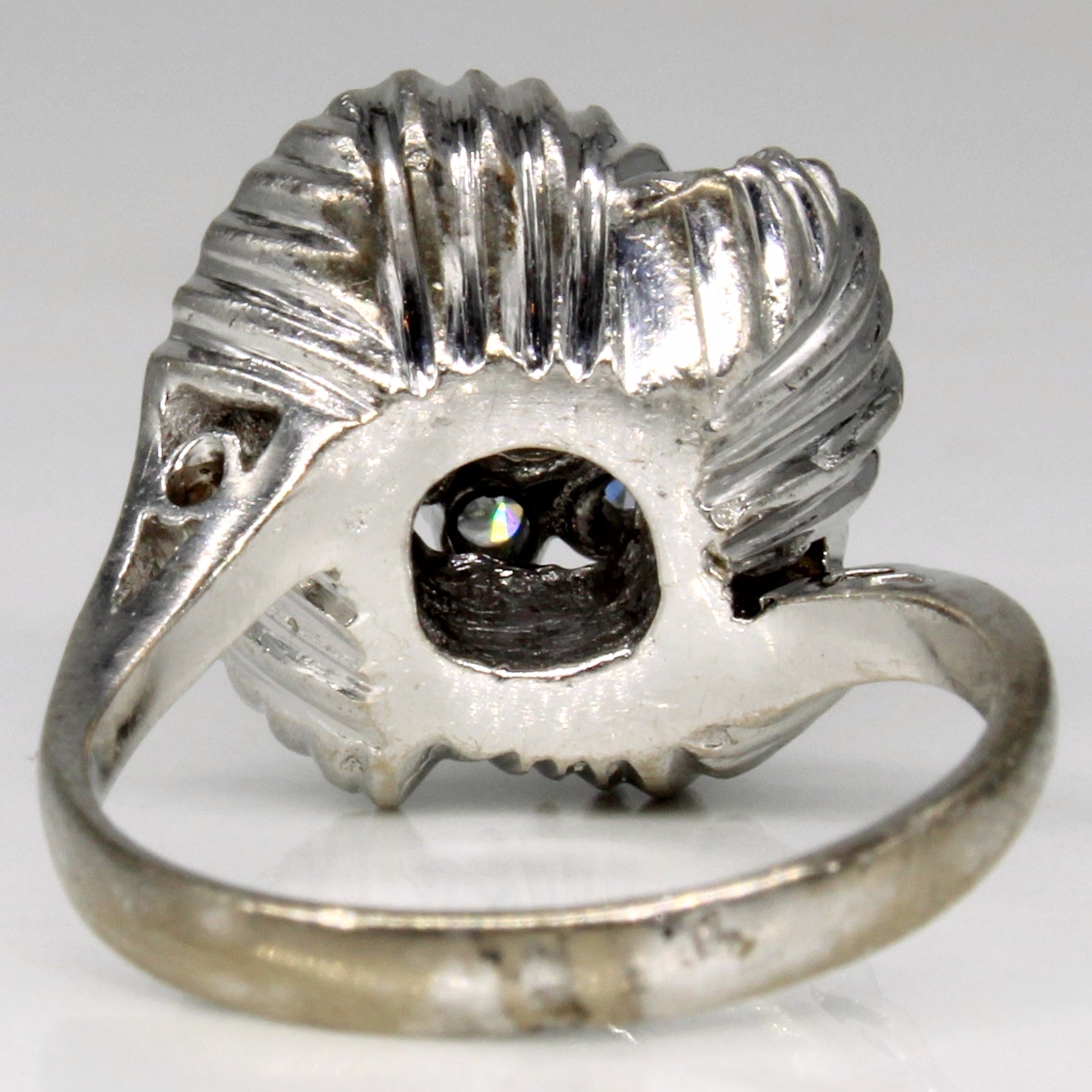 Diamond Flower Ring | 0.31ctw | SZ 5 |