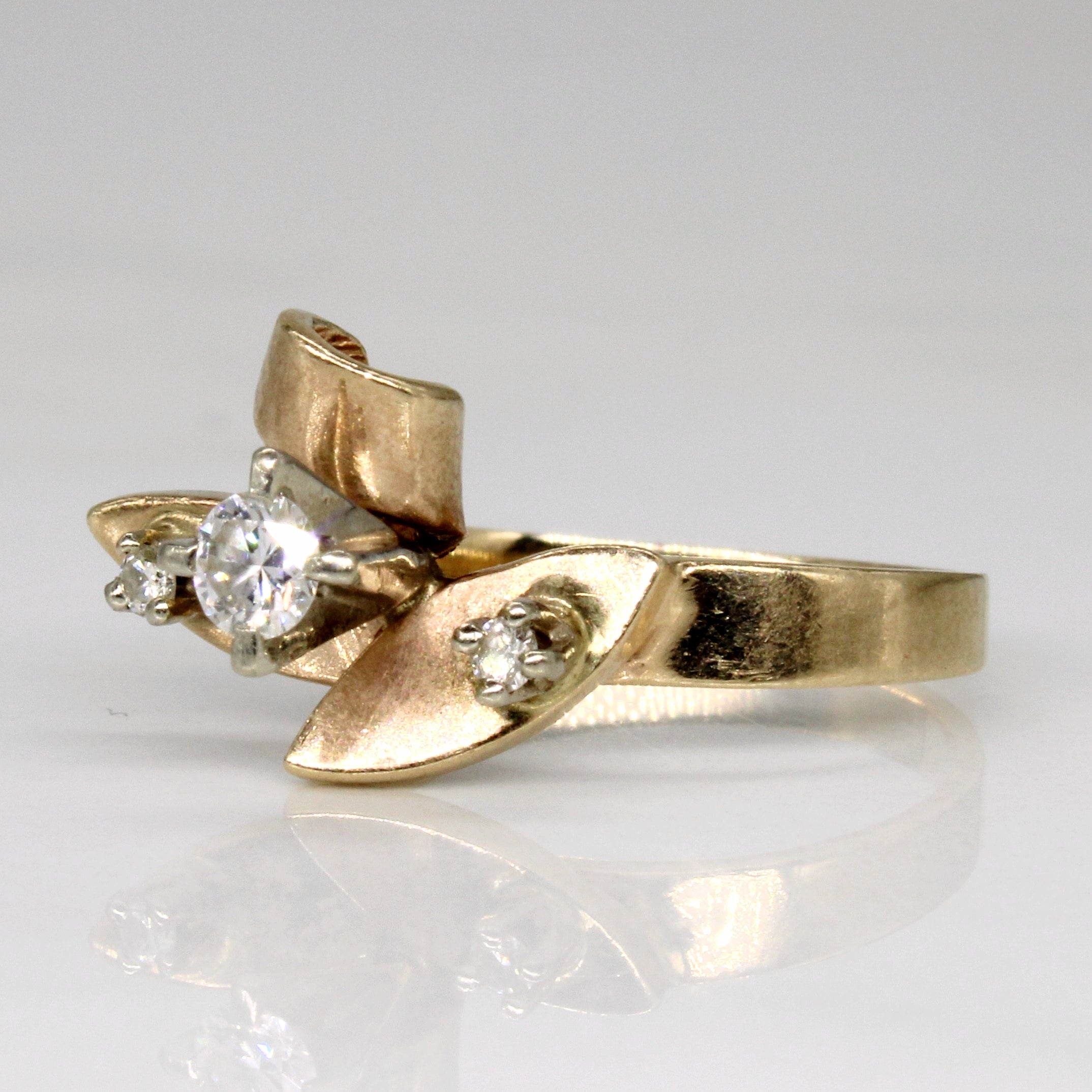 Diamond Cocktail Ring | 0.15ctw | SZ 3.5 |