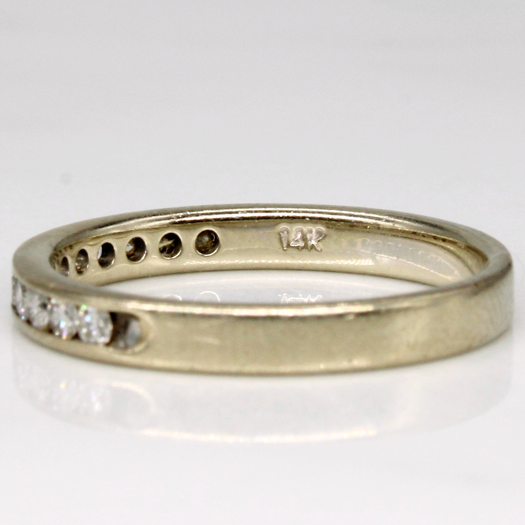 Channel Set Diamond Ring | 0.12ctw | SZ 6 |