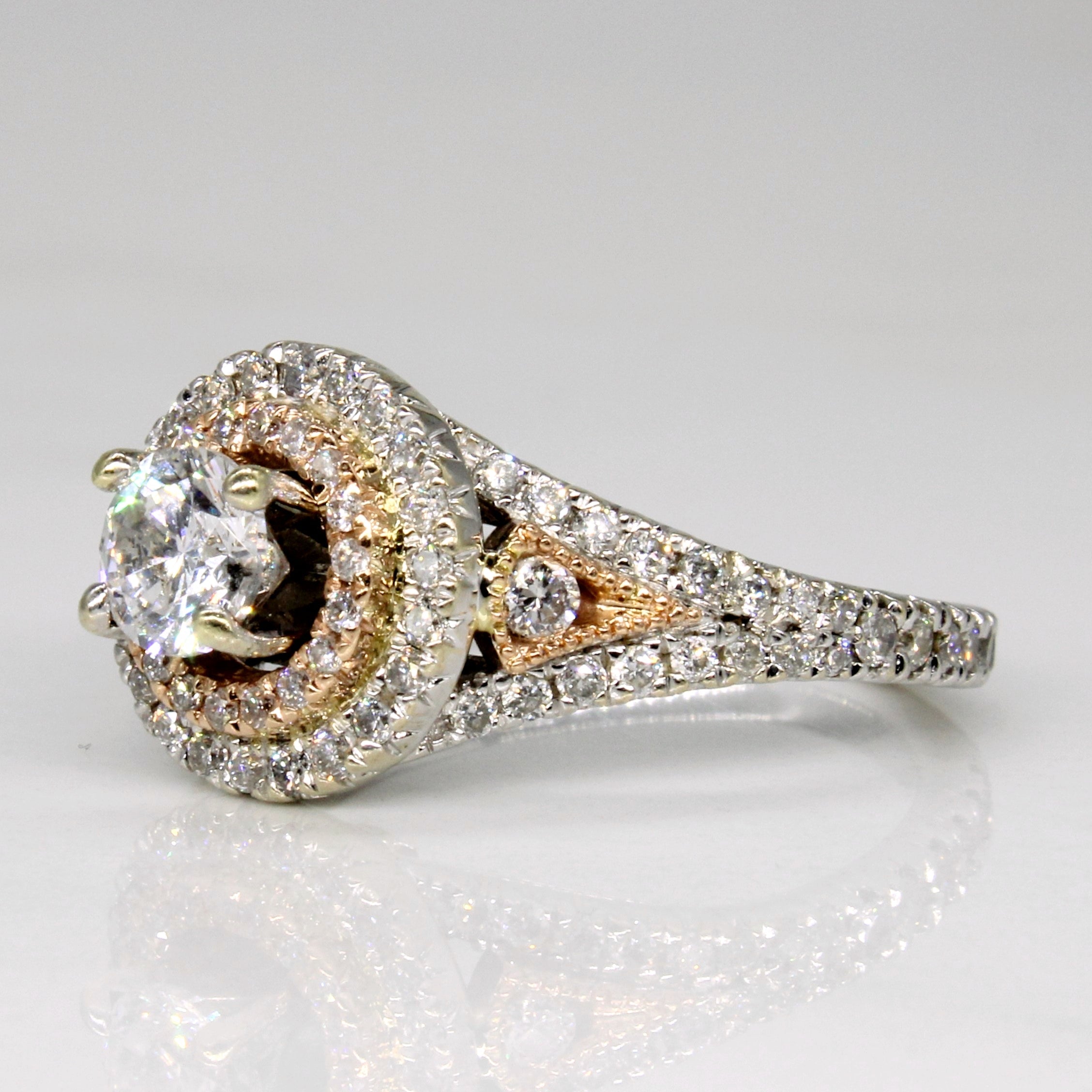 Diamond Engagement Ring | 0.98ctw | SZ 5 |