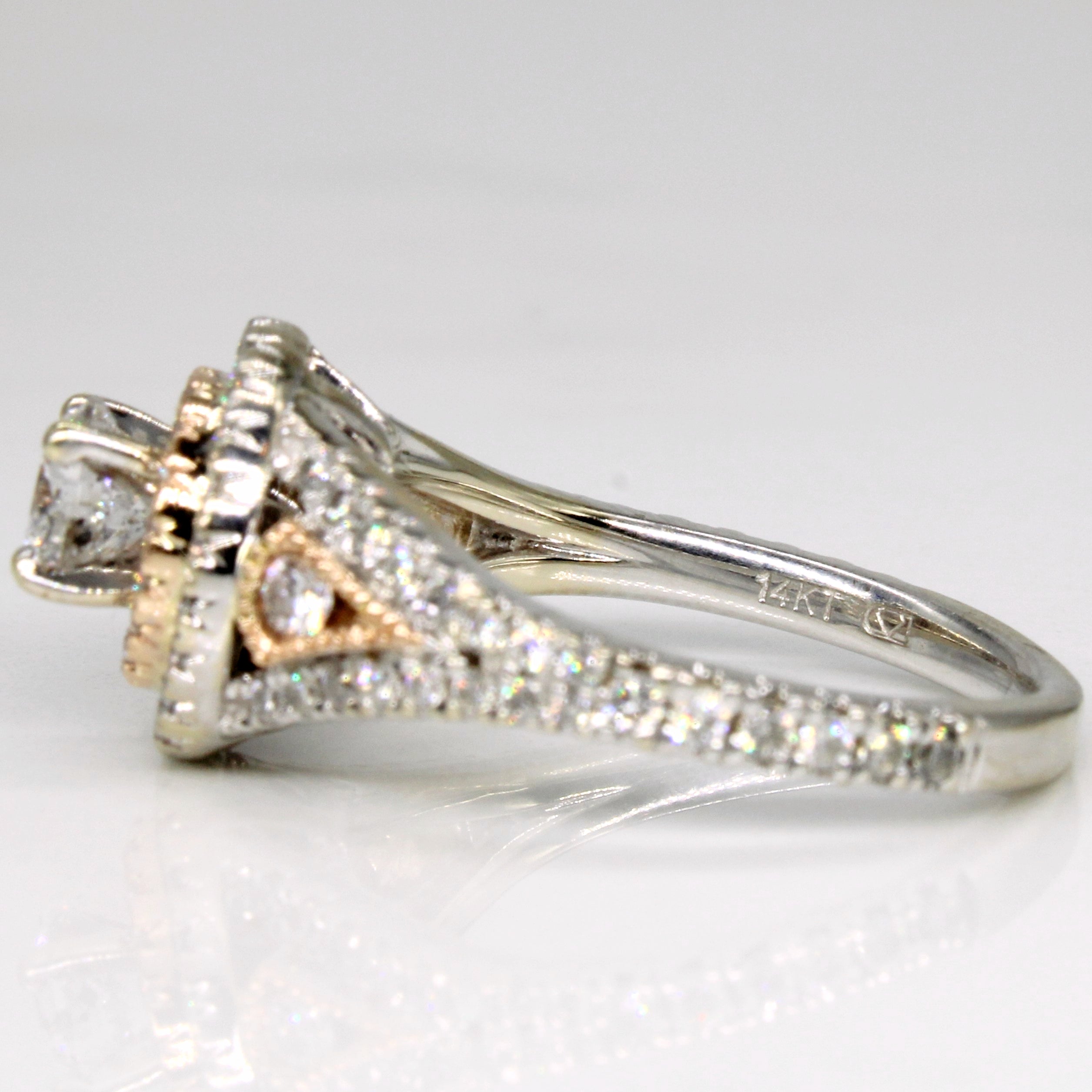 Diamond Engagement Ring | 0.98ctw | SZ 5 |